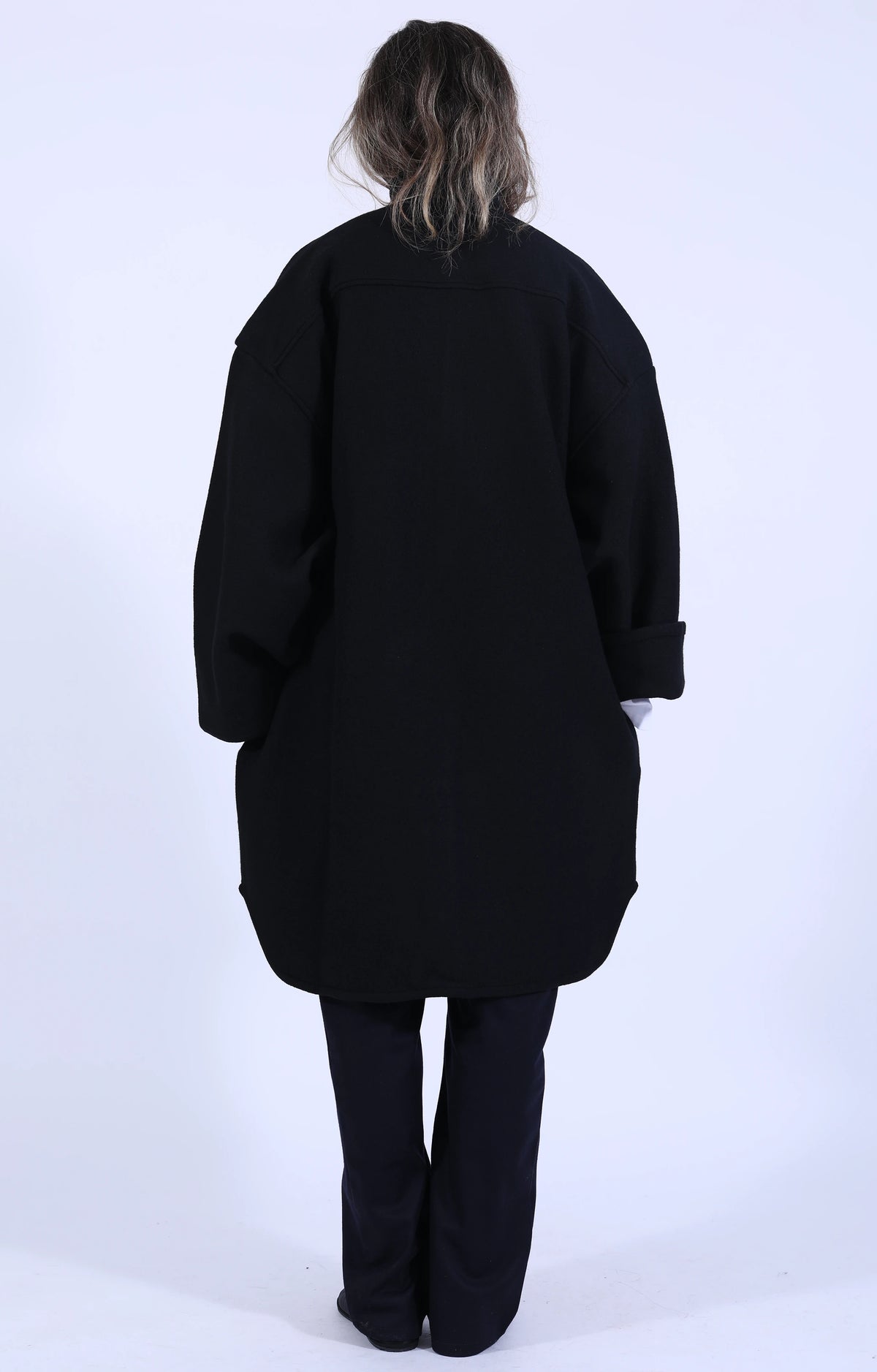 Coat No.10 Black Felt