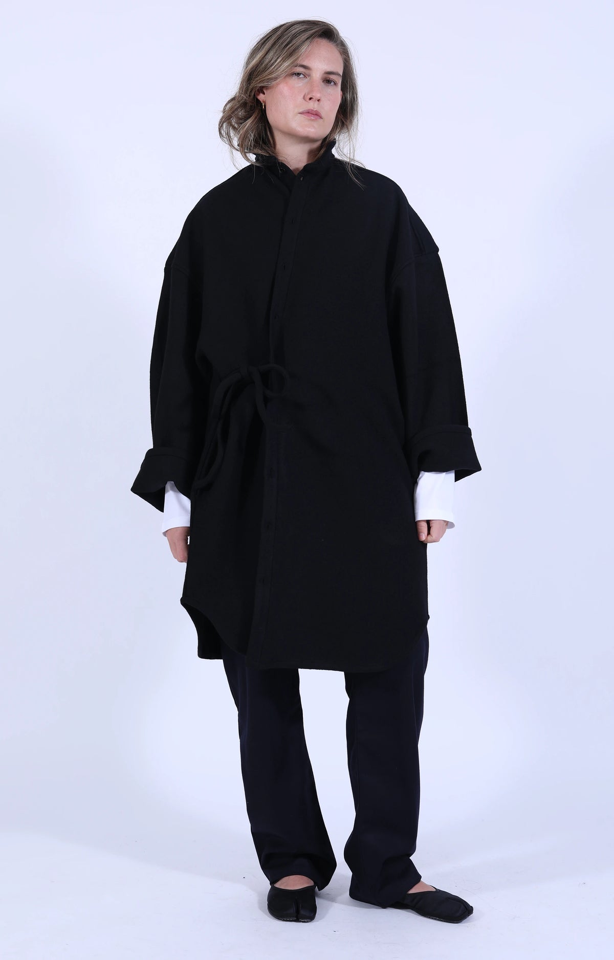 Coat No.10 Black Felt