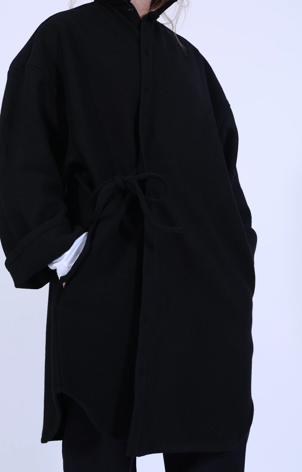 Coat No.10 Black Felt