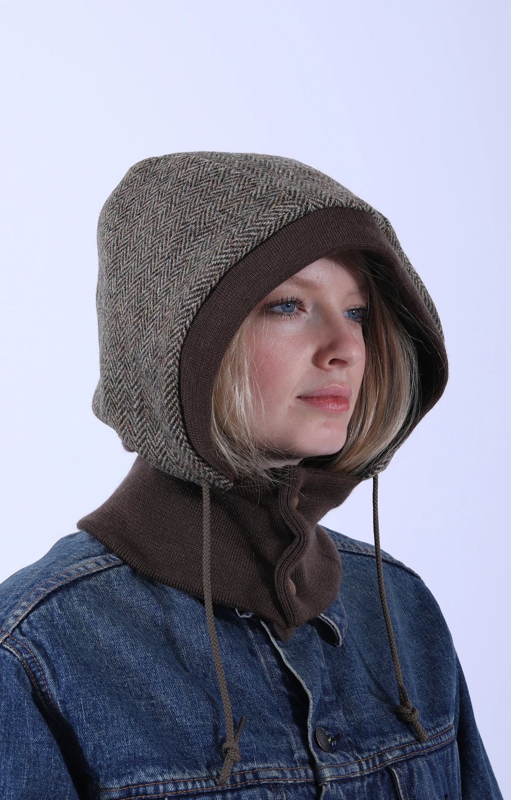 Reversible Hoody Rib Cap