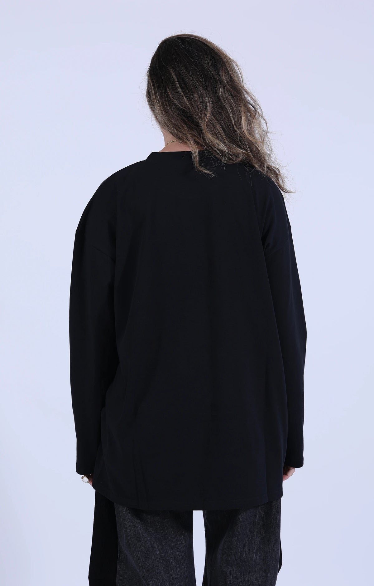 Boy XL Longsleeve Black Jersey