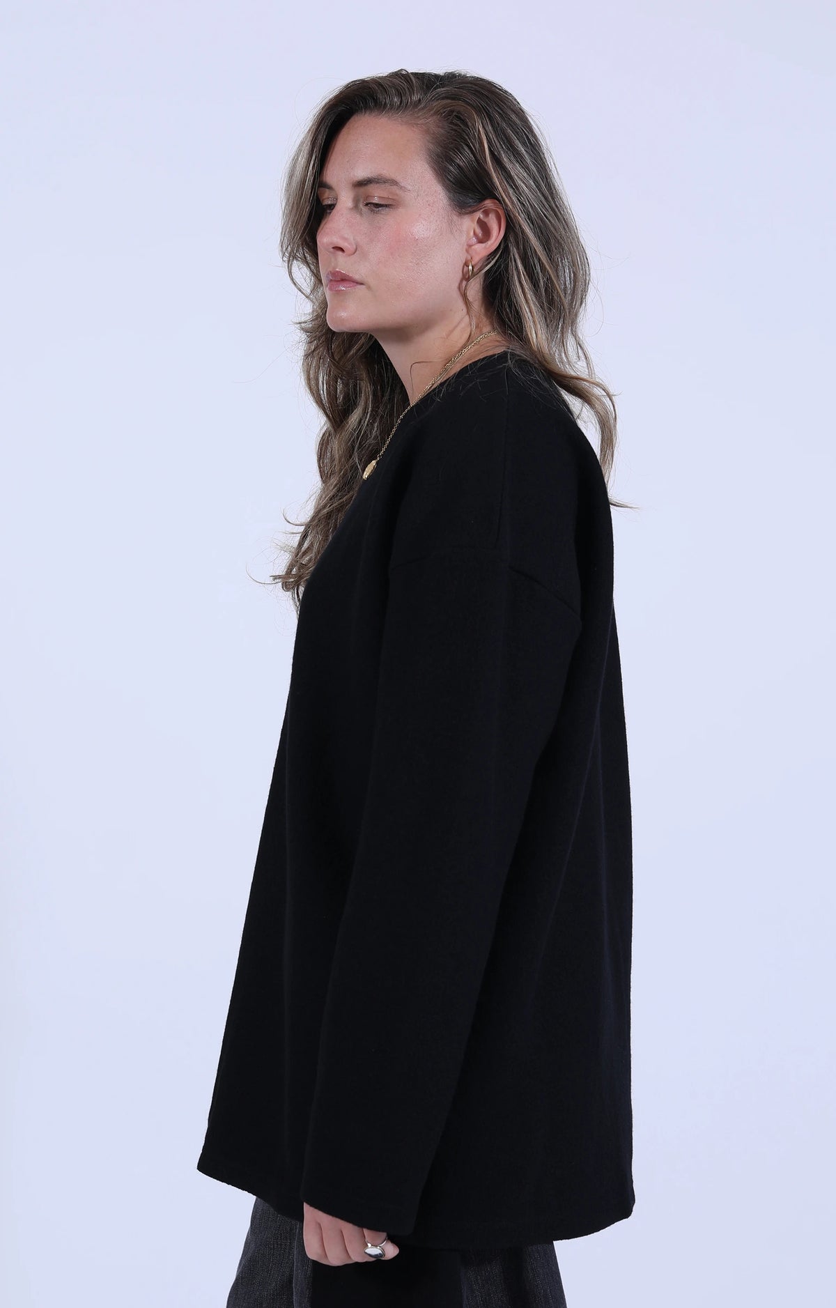 Boy XL Longsleeve Black Felt