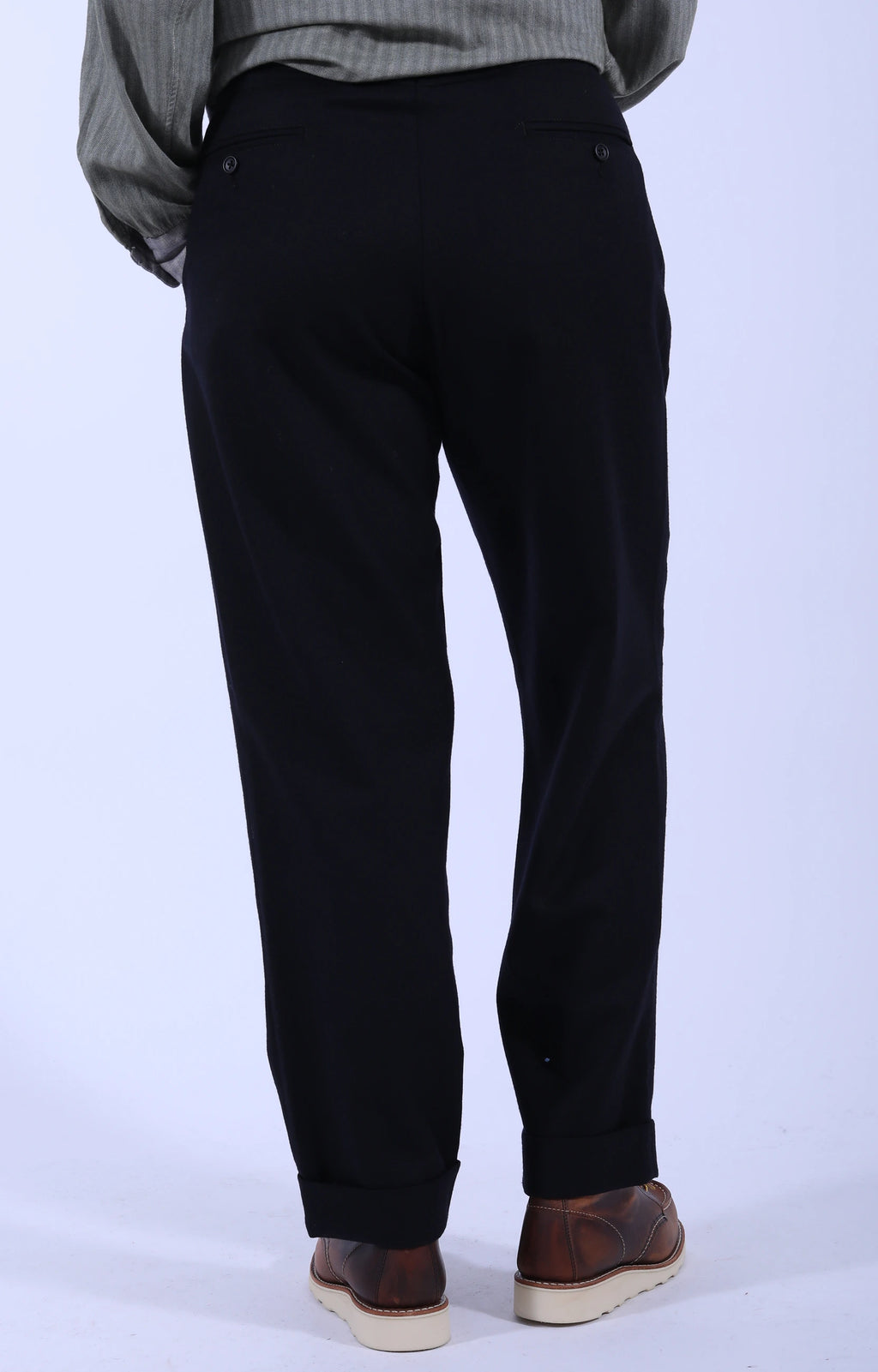 Andover Pant Worsted Wool D.Navy