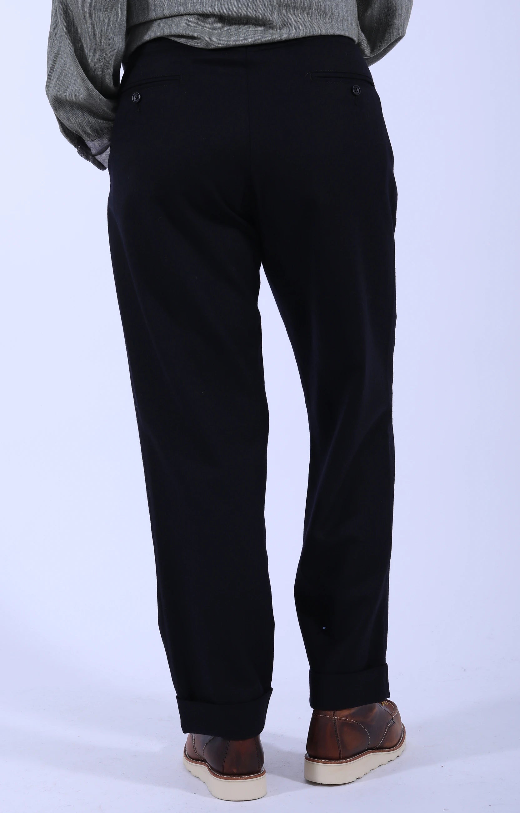Andover Pant Worsted Wool D.Navy