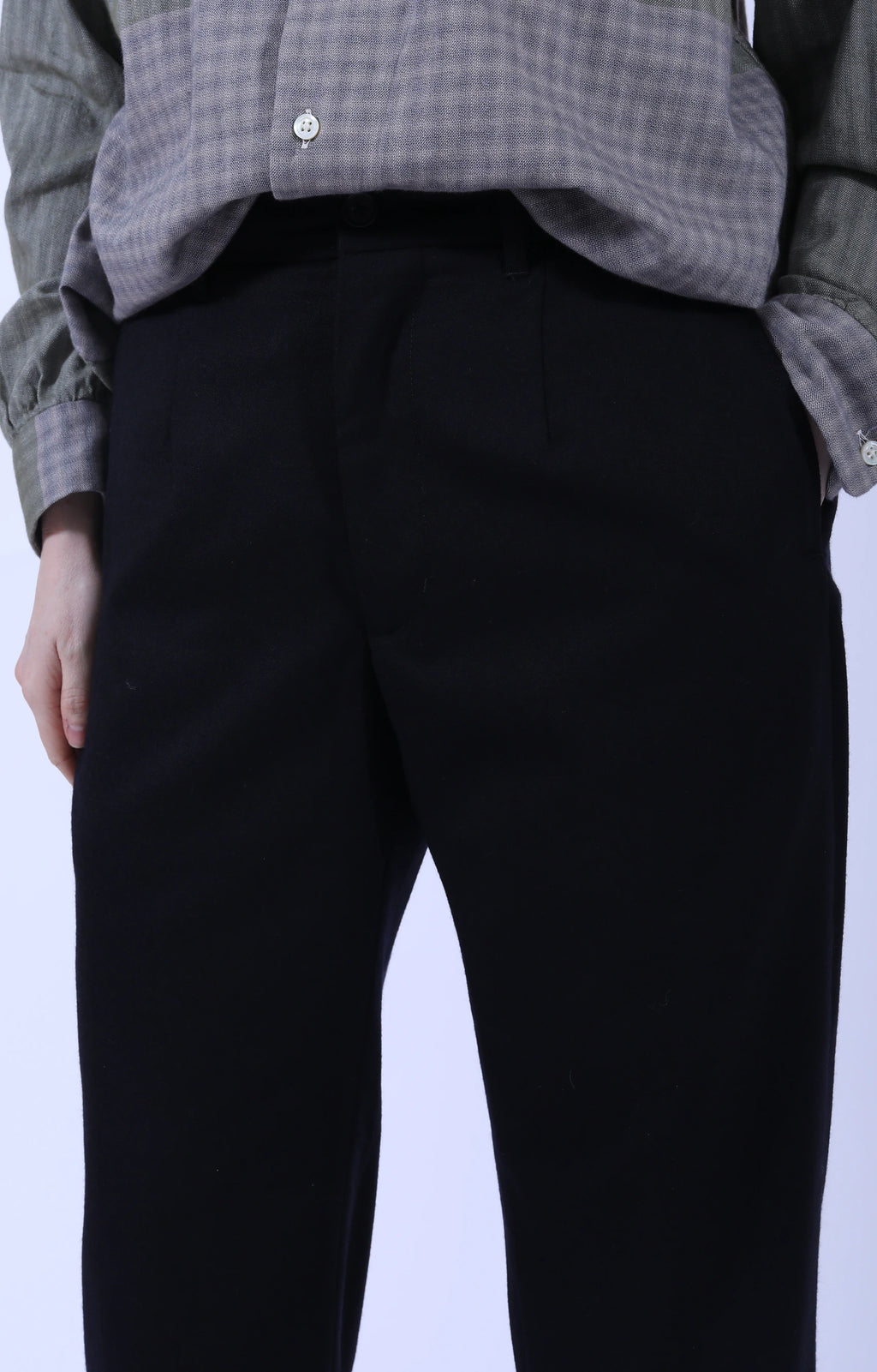 Andover Pant Worsted Wool D.Navy