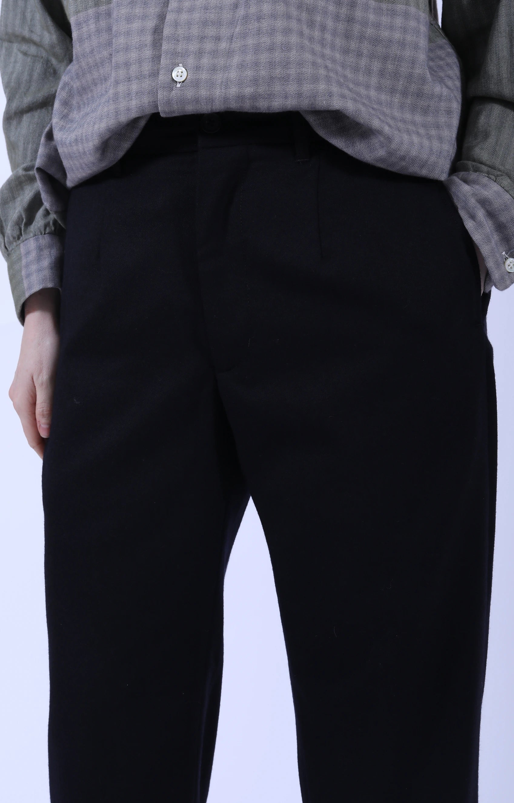 Andover Pant Worsted Wool D.Navy