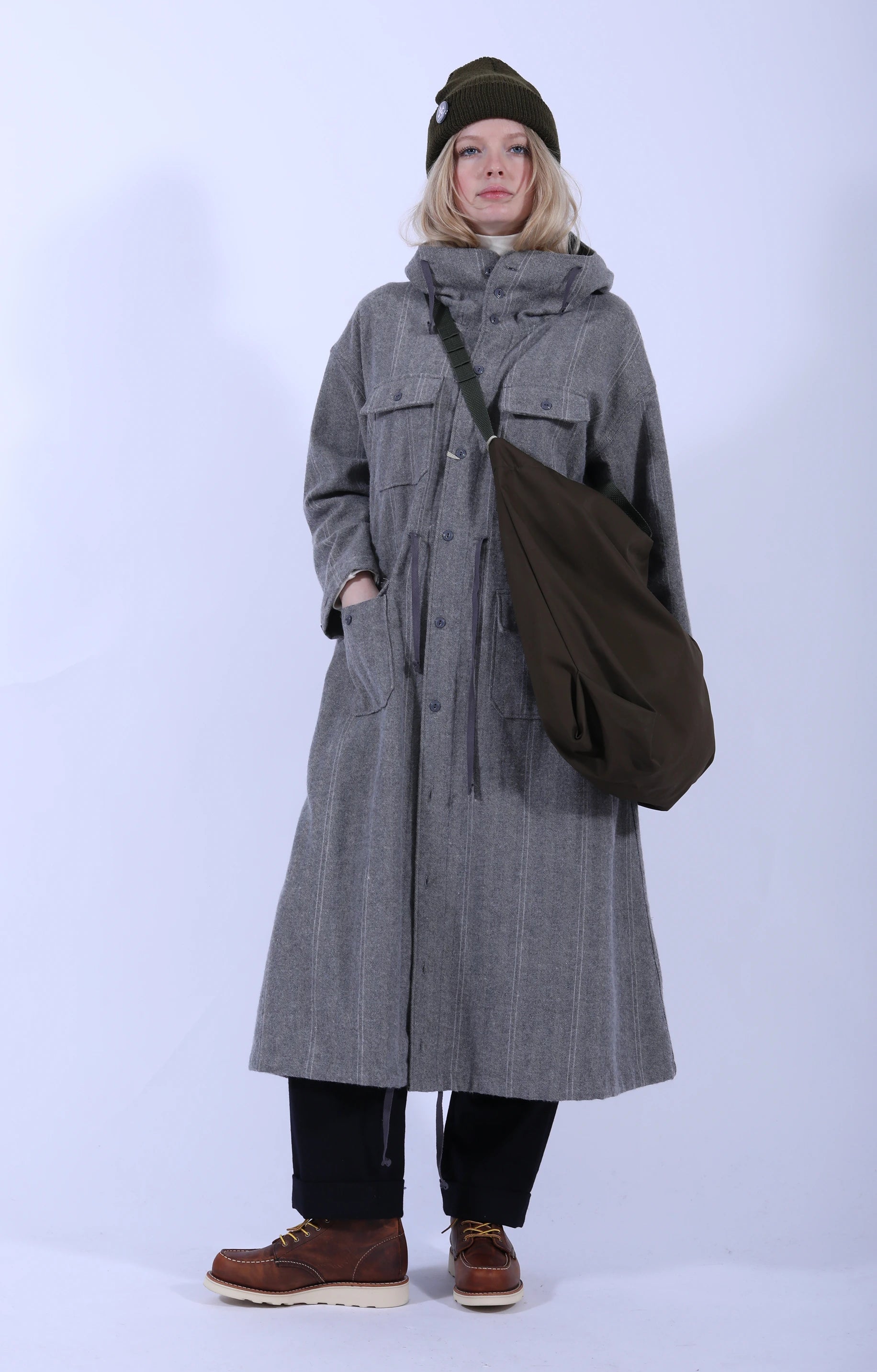 Carry All Tote Ventile Twill Dark Olive