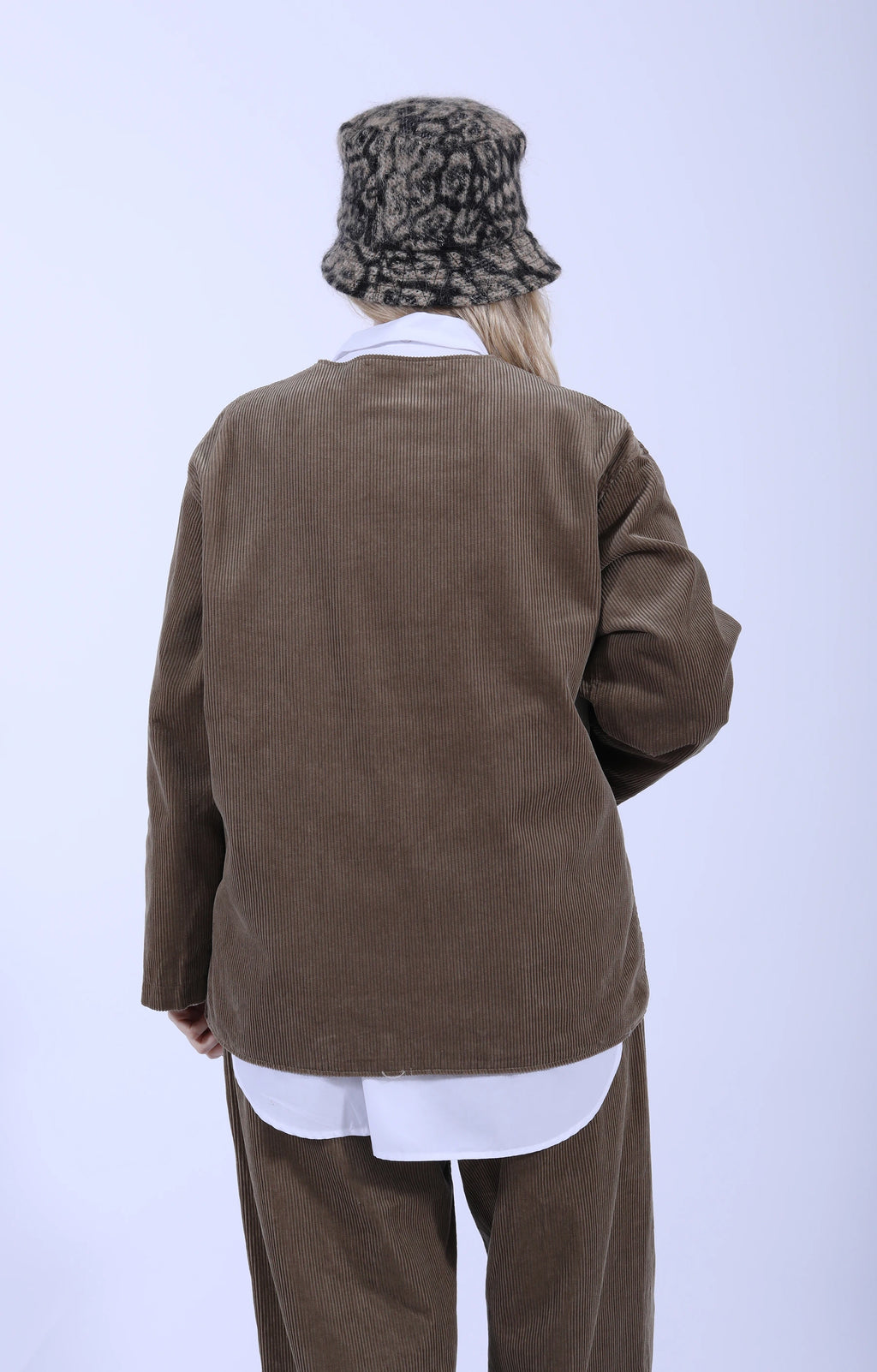 Cutaway Jacket Khaki Cord