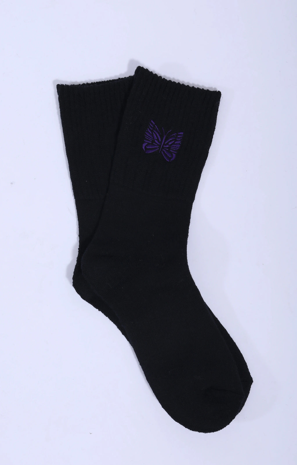 Rib Socks Merino Wool Black