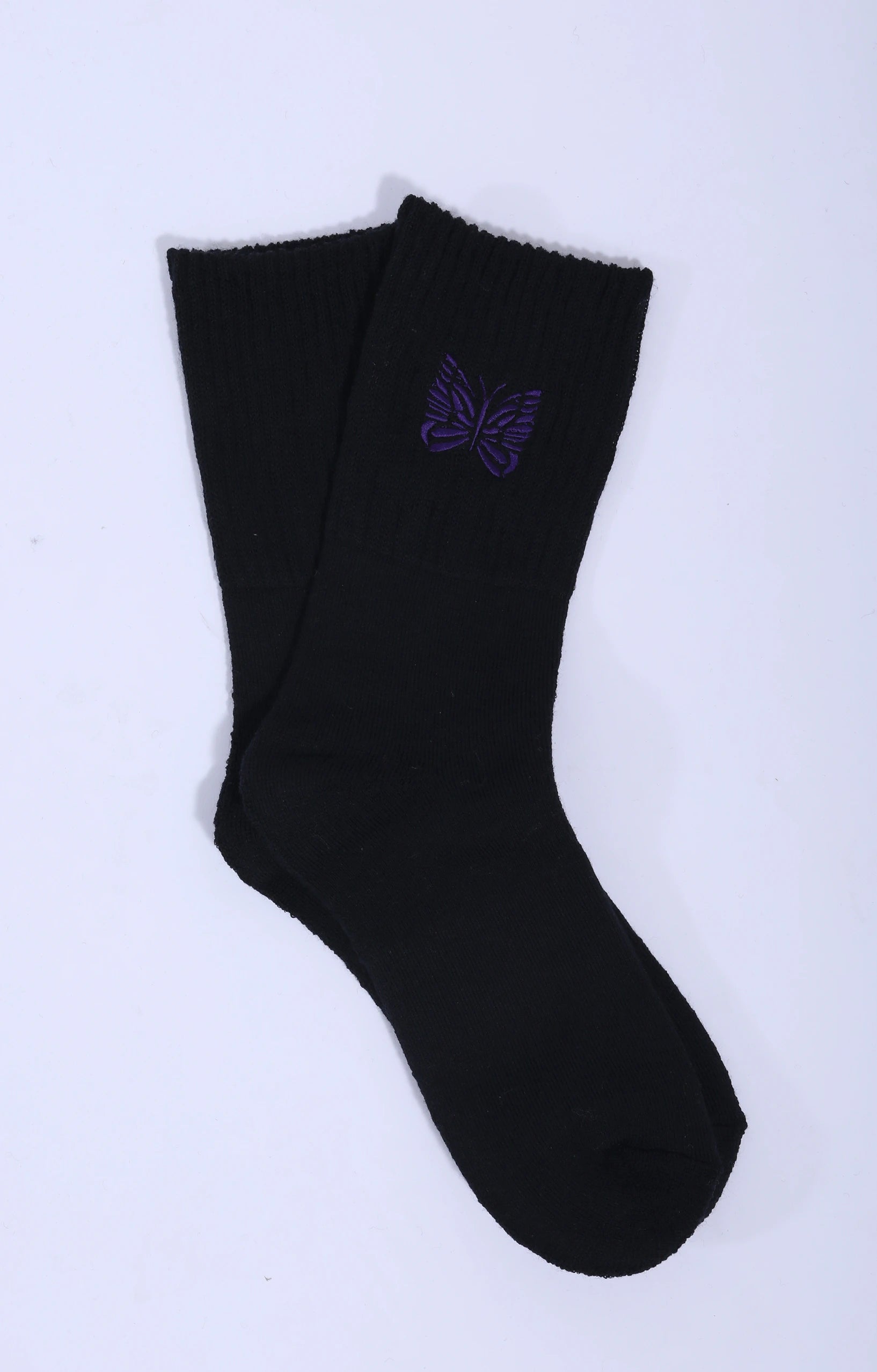 Rib Socks Merino Wool Black