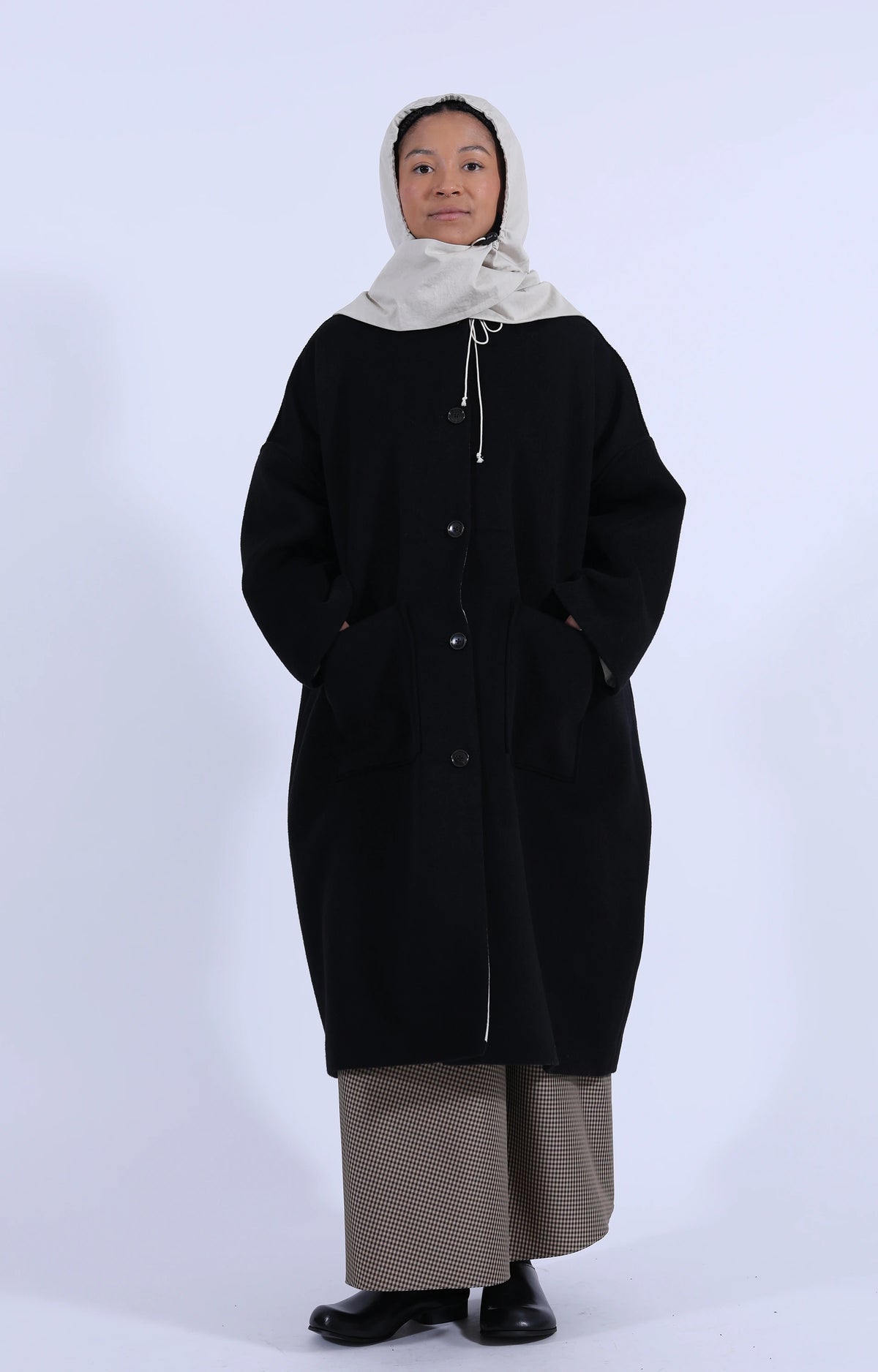 Fien Coat Long Black