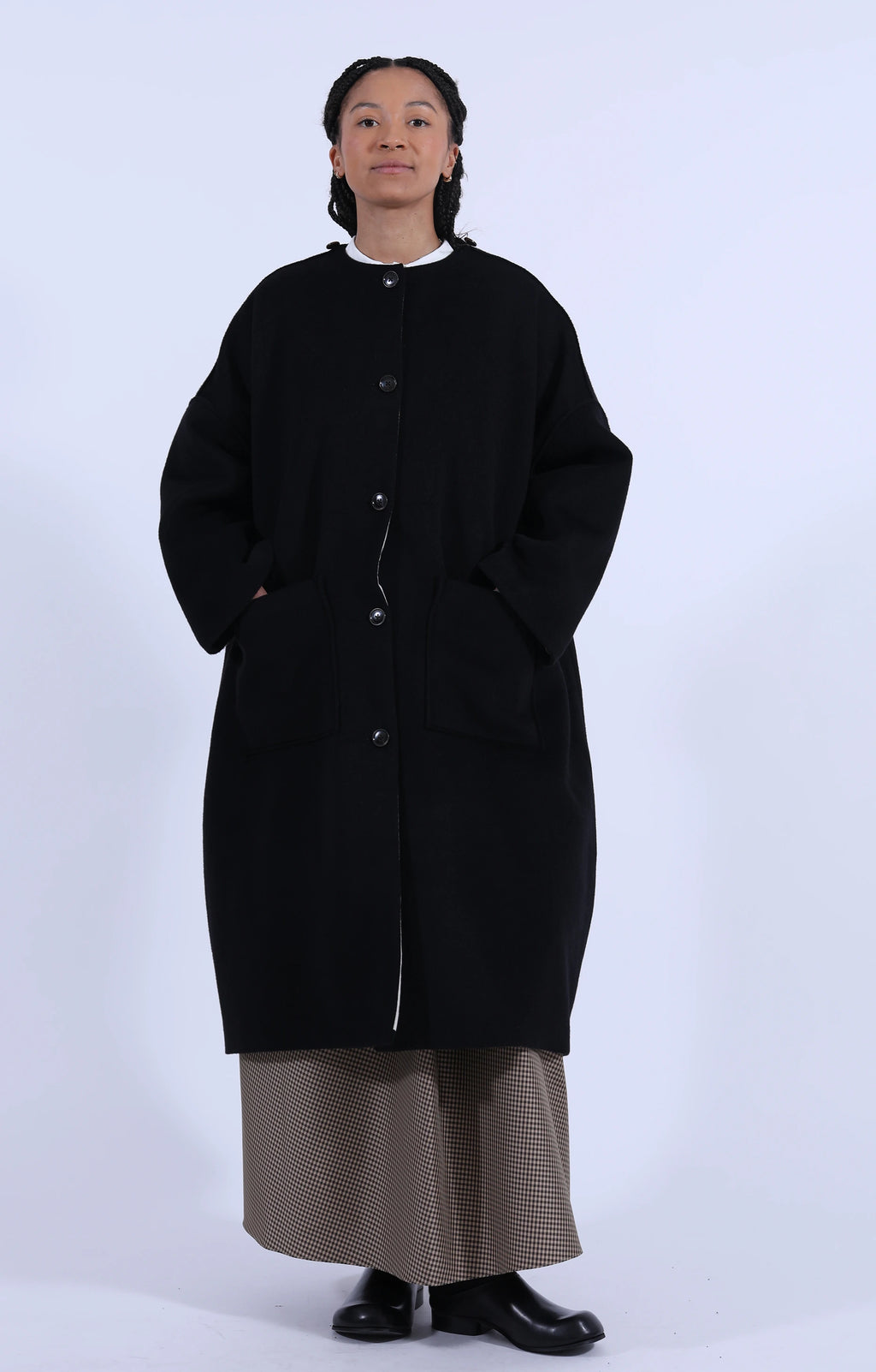 Fien Coat Long Black