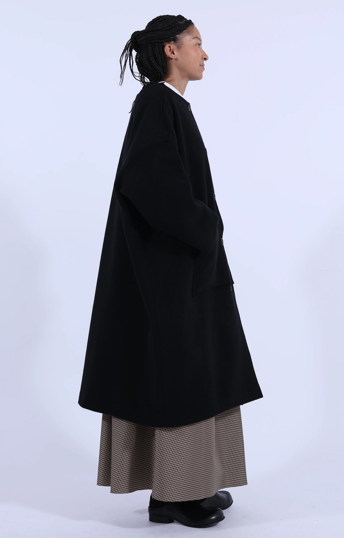 Fien Coat Long Black