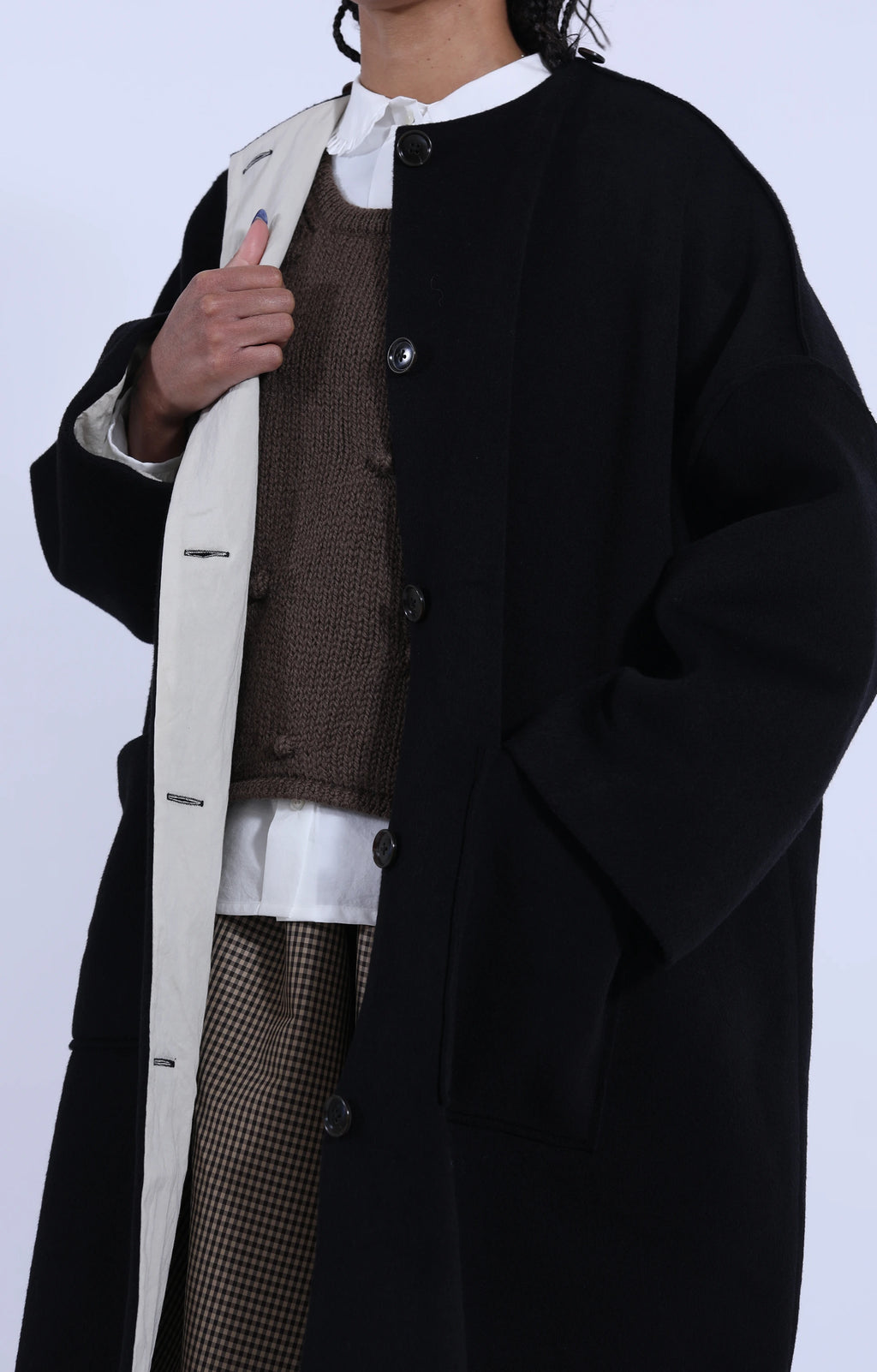 Fien Coat Long Black