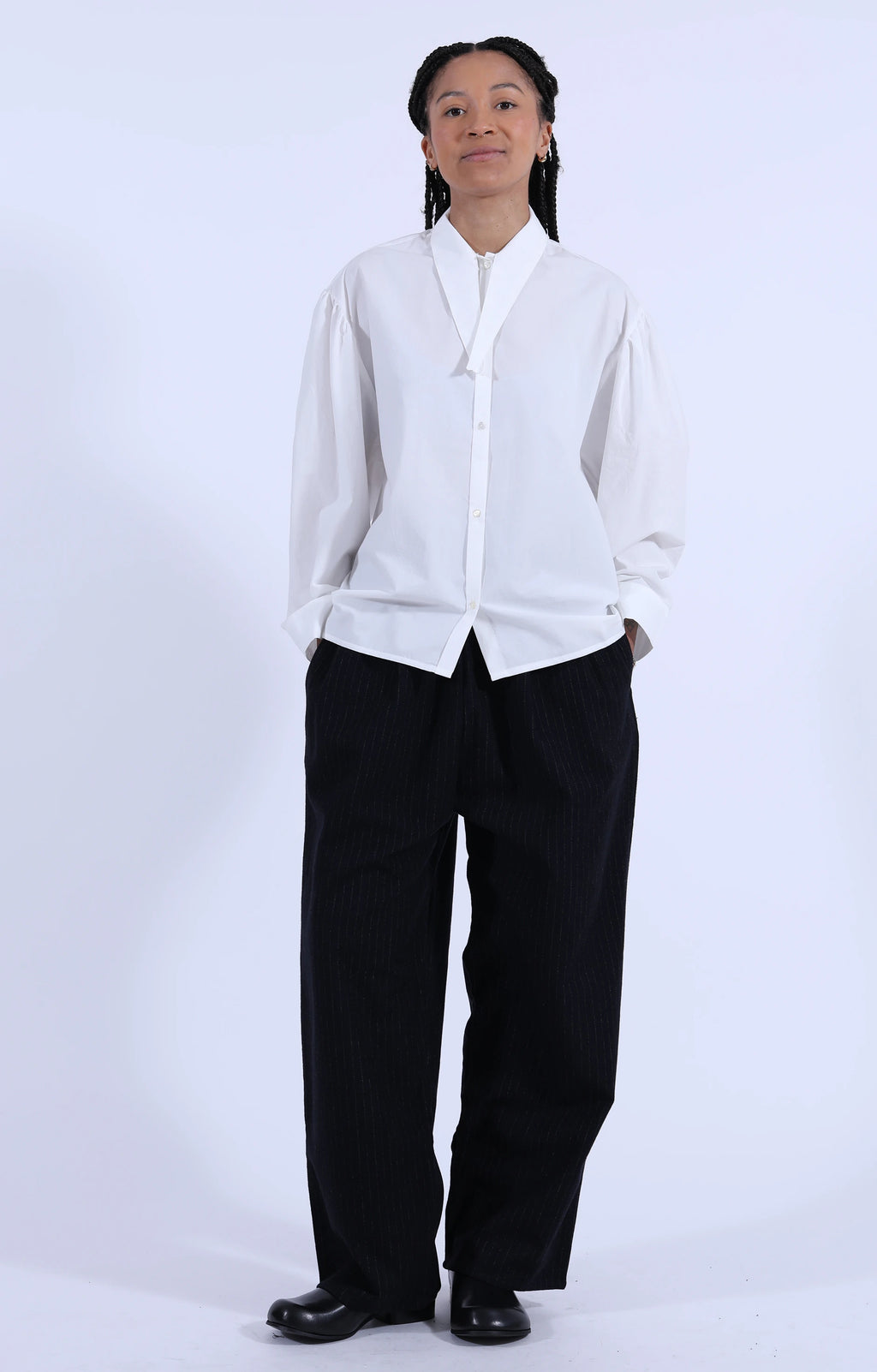 Tie Shirt White