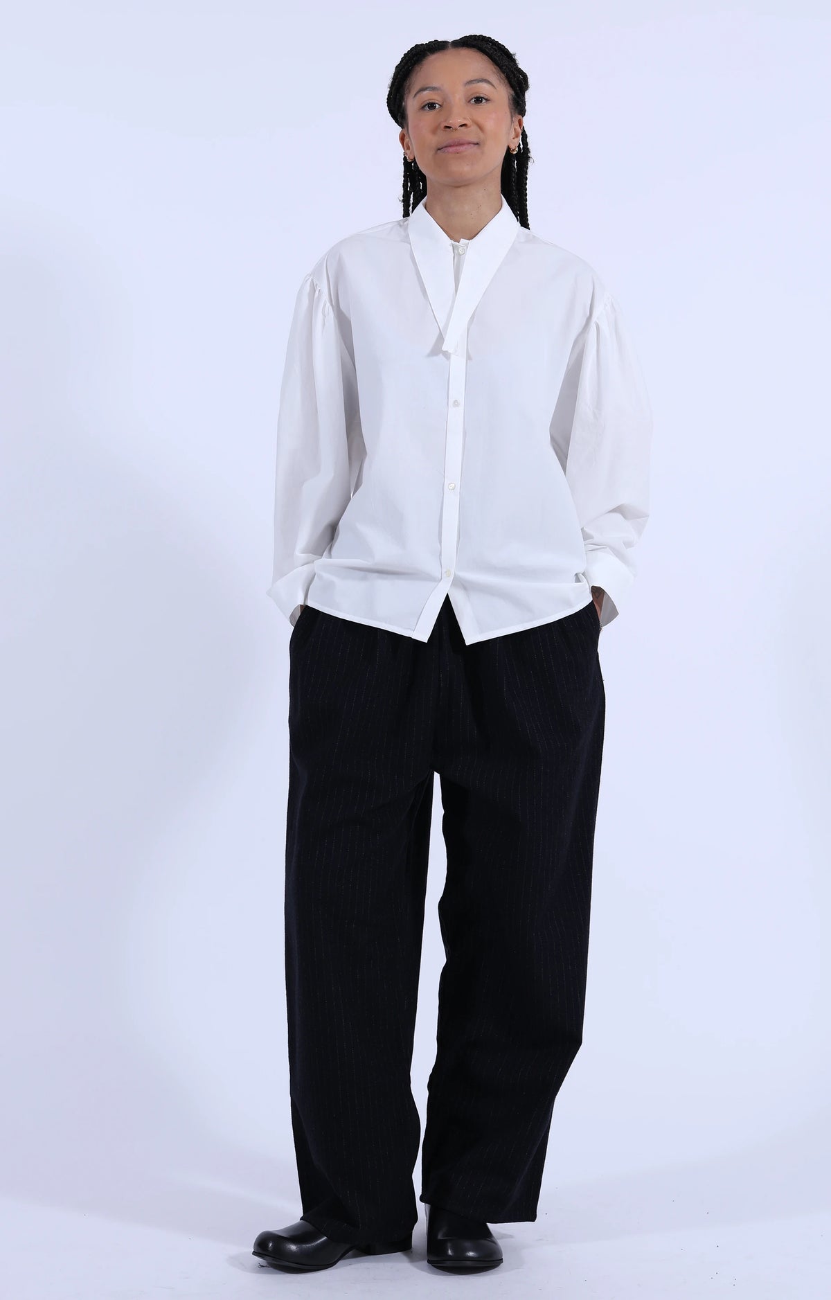 Tie Shirt White