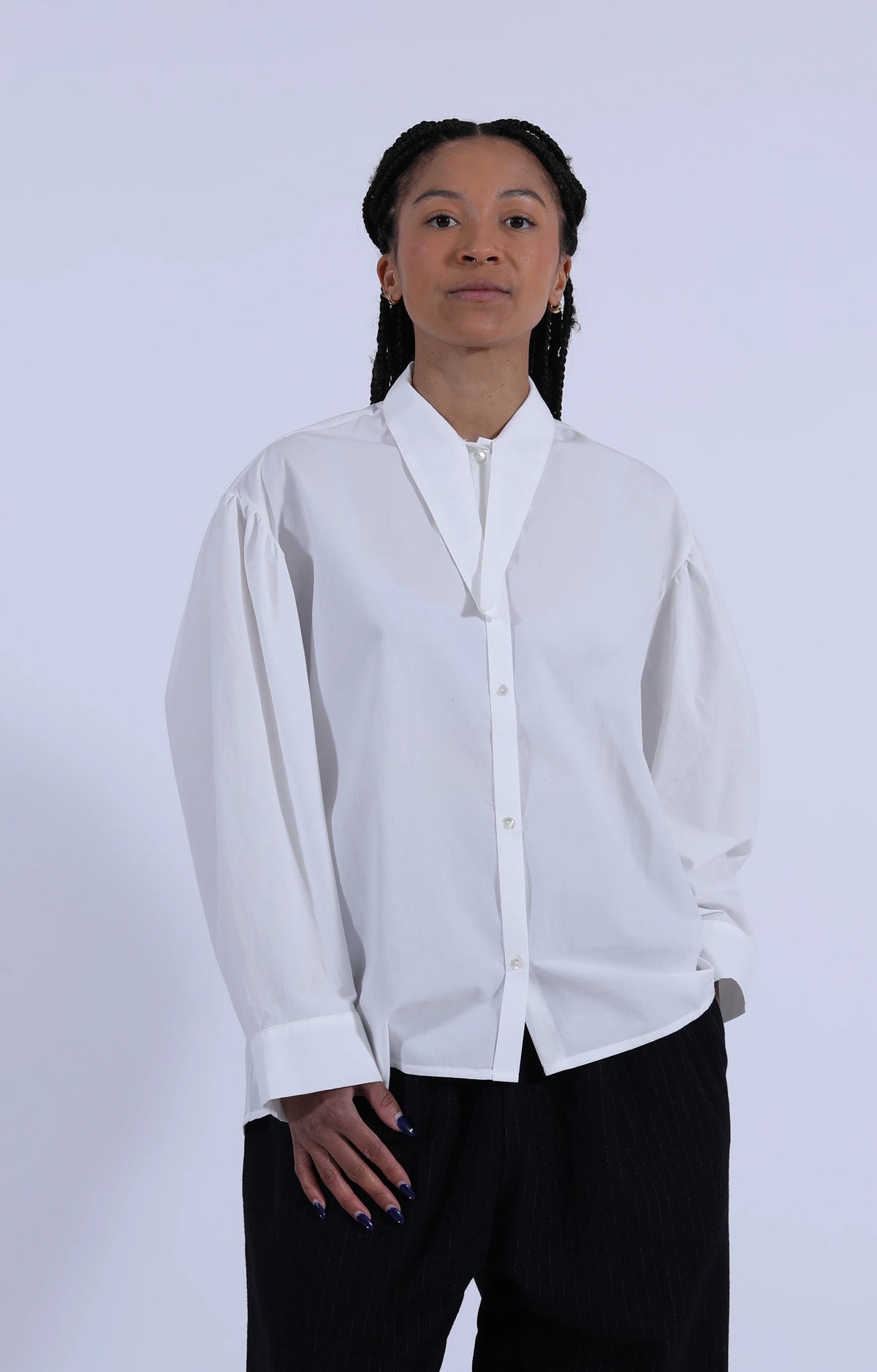 Tie Shirt White