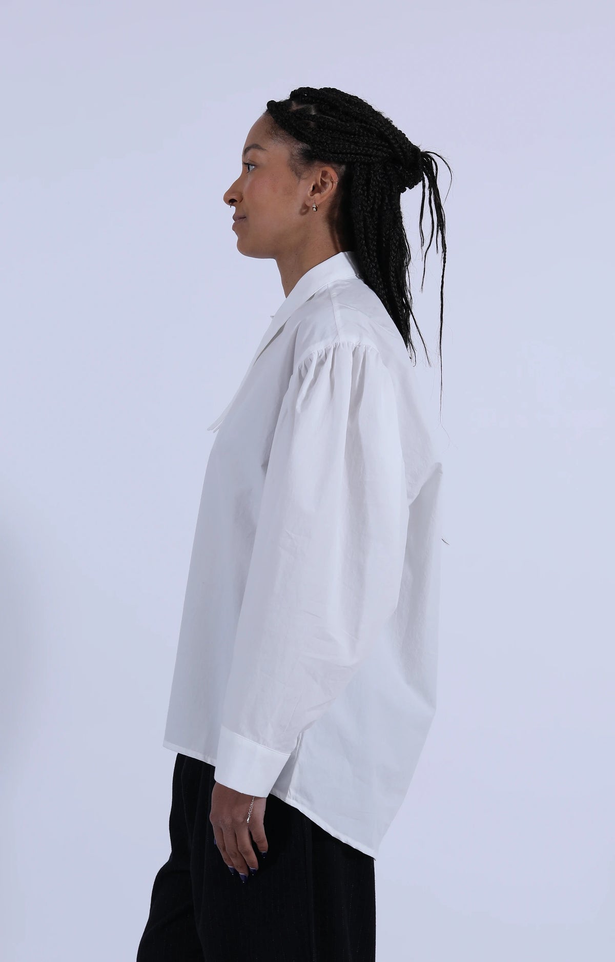 Tie Shirt White