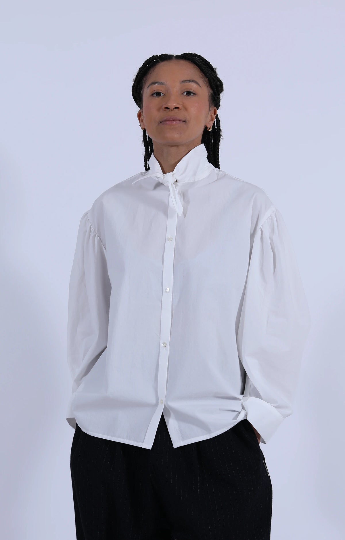 Tie Shirt White