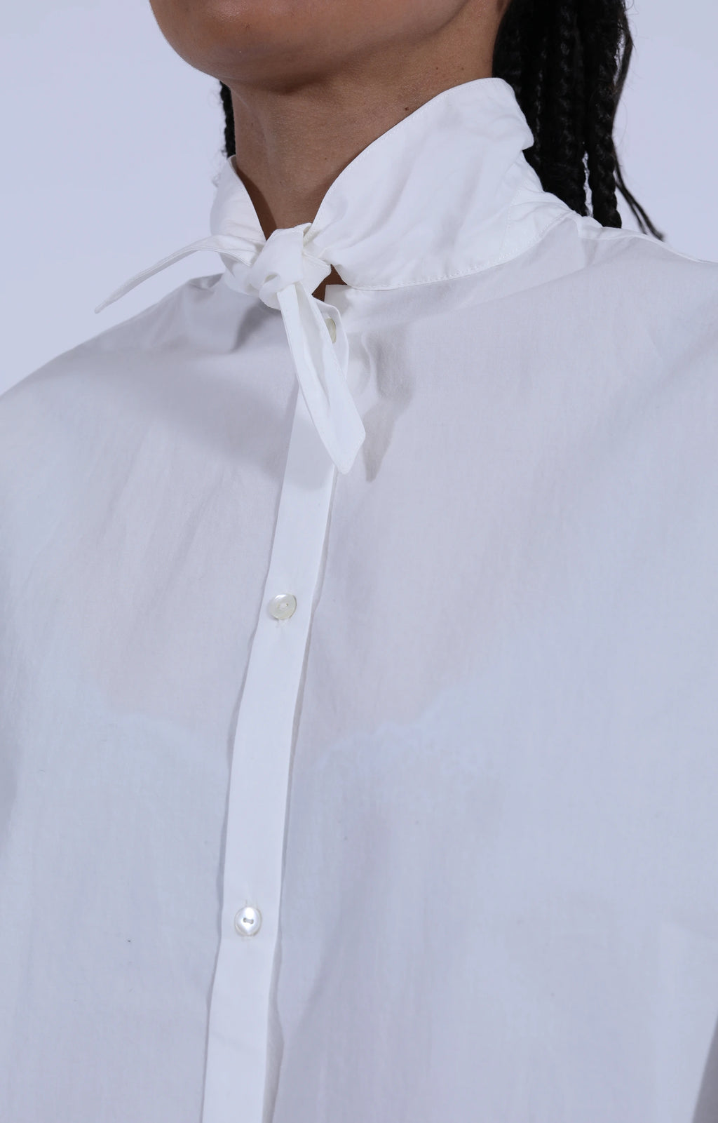 Tie Shirt White