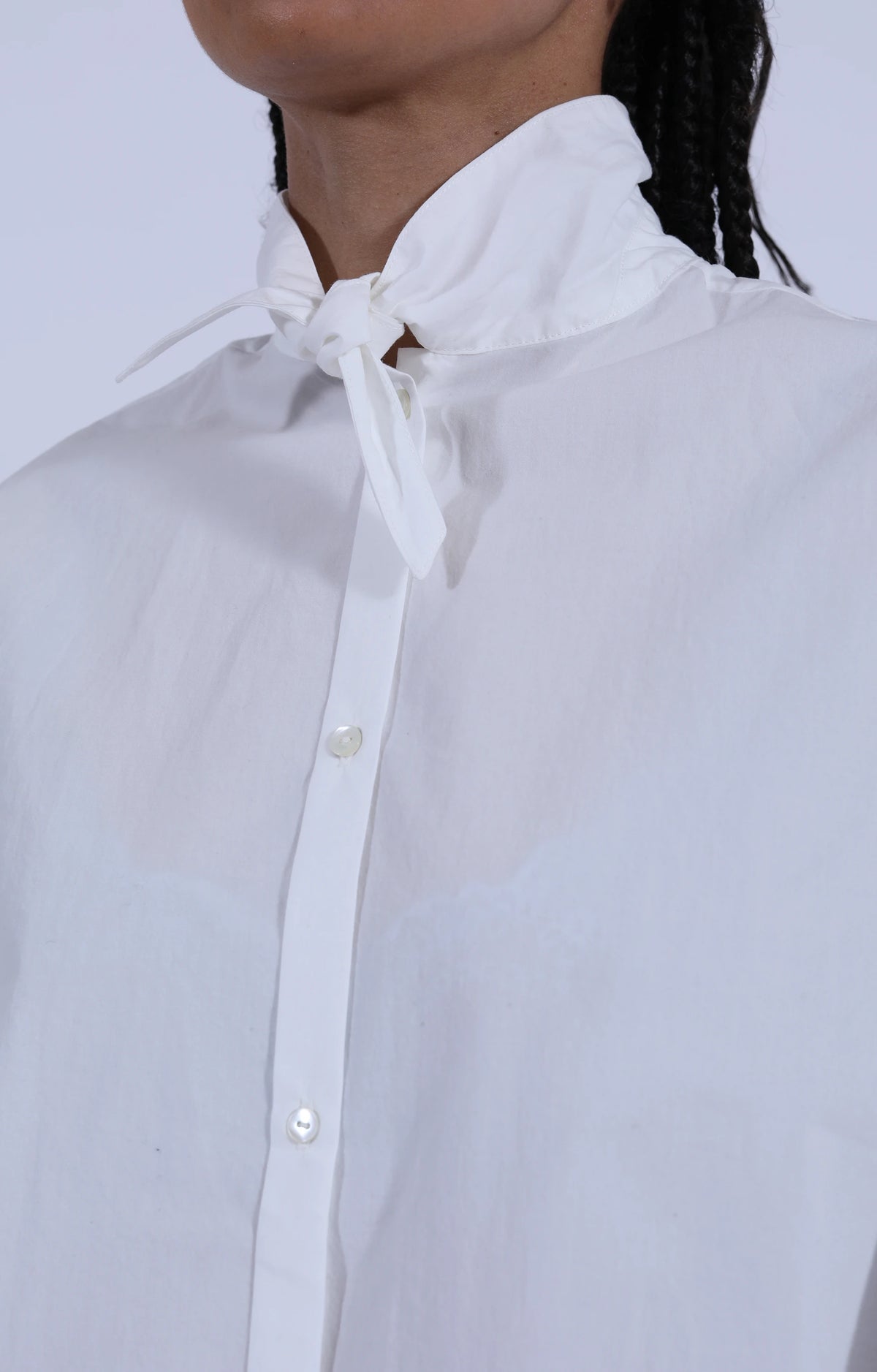 Tie Shirt White