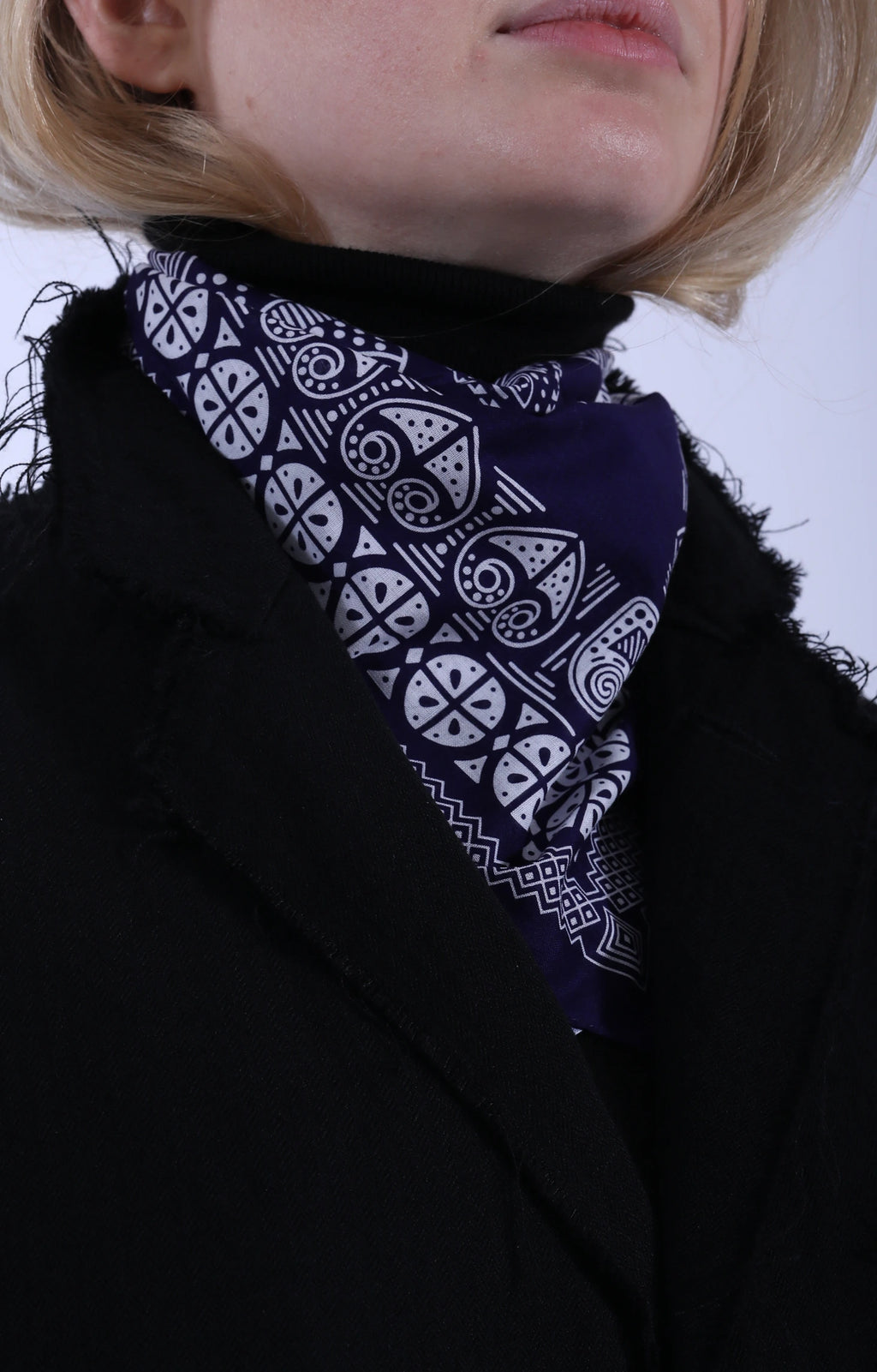 Bandana Rectangle B-Purple