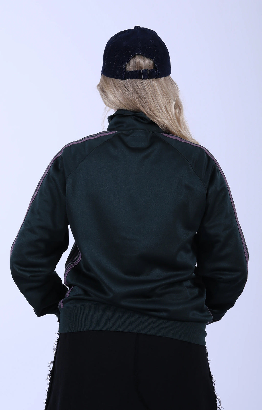 Track Jacket Poly Smooth Green
