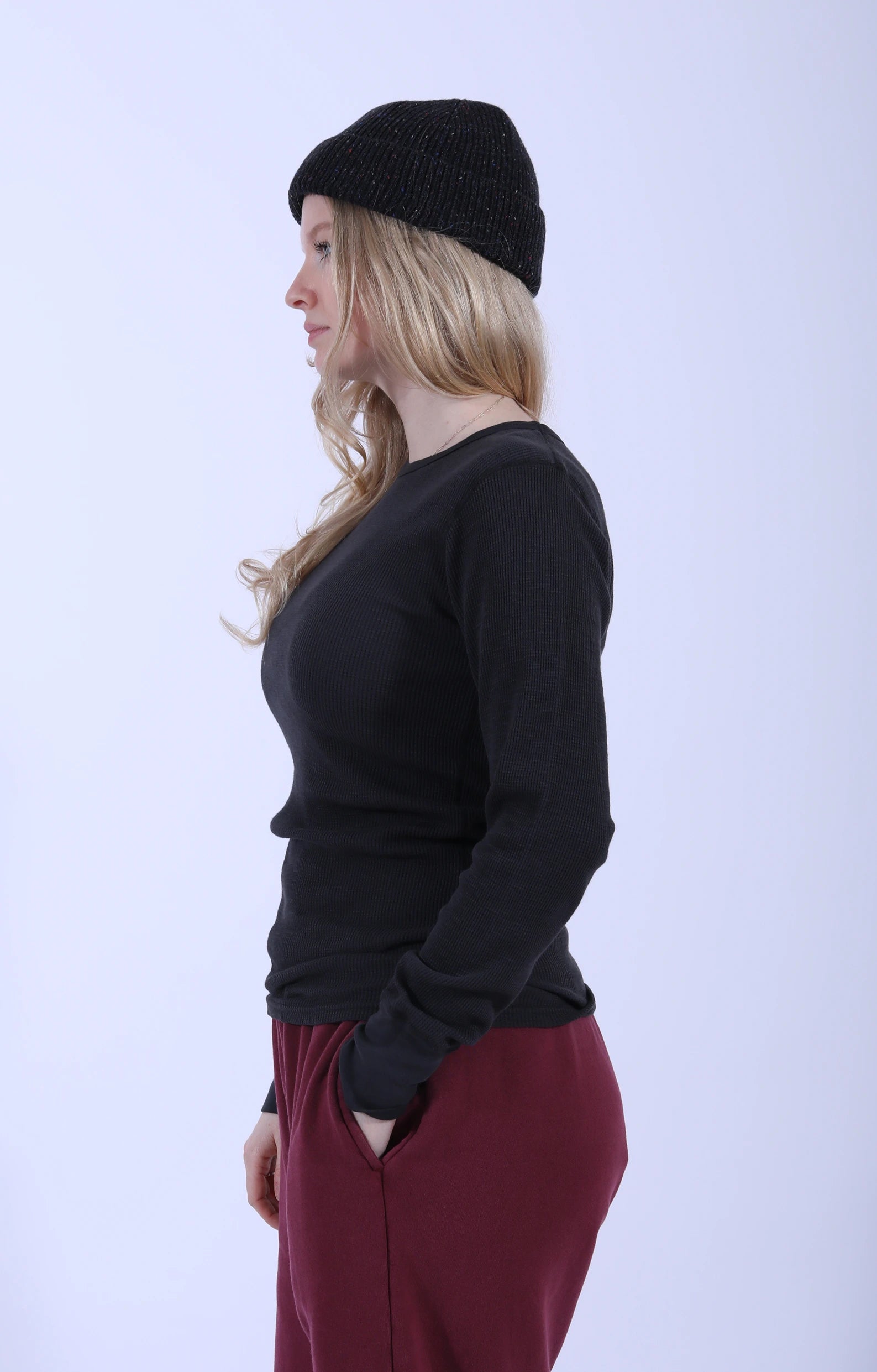 1Pac Slub Thermal Black