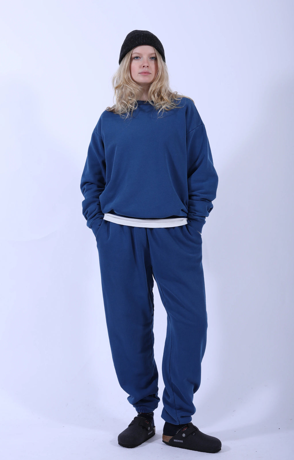 8oz New Crew Sweatshirt True Blue