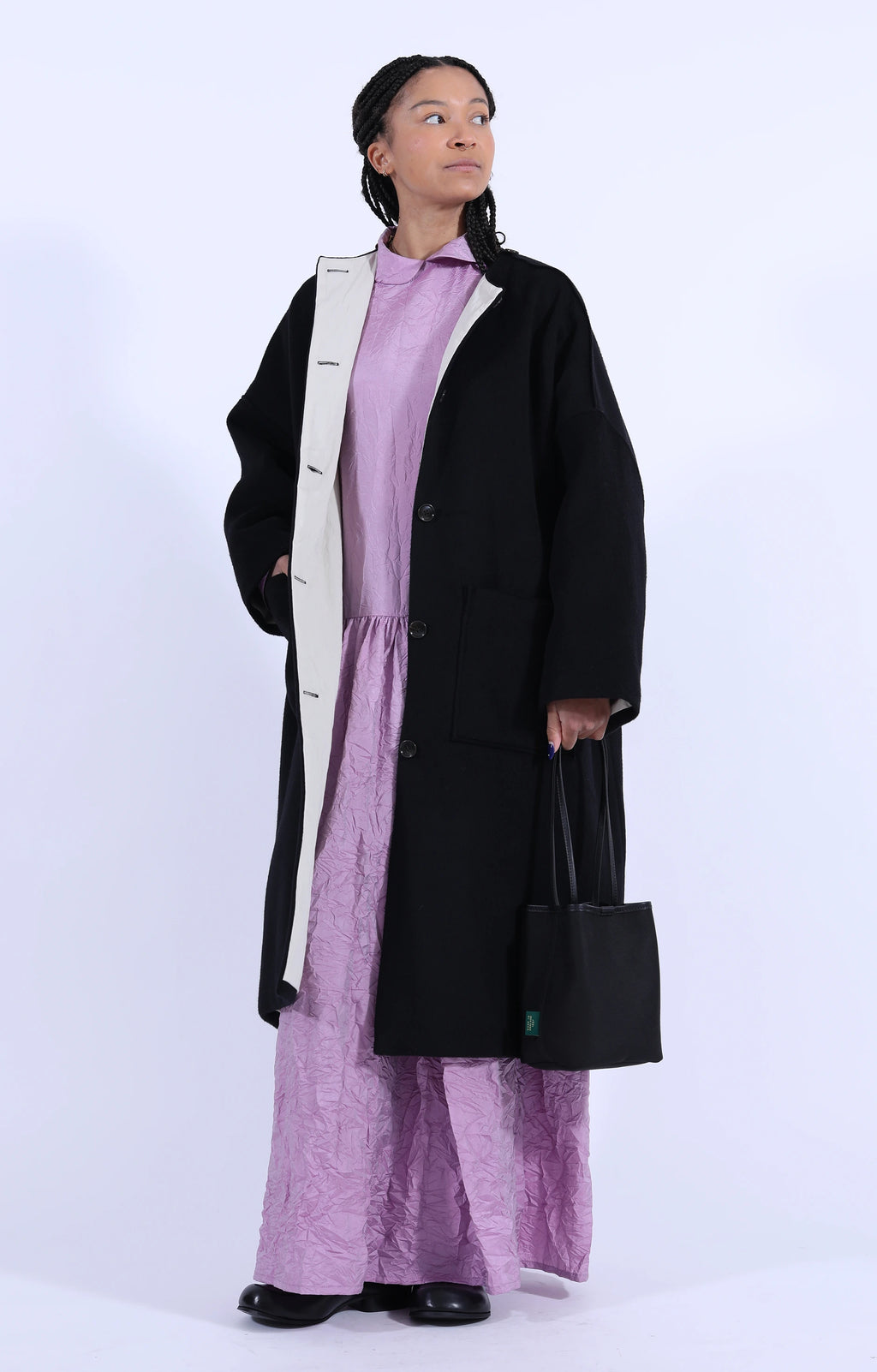Fien Coat Long Black