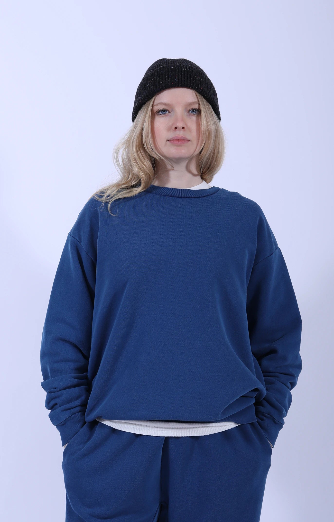 8oz New Crew Sweatshirt True Blue