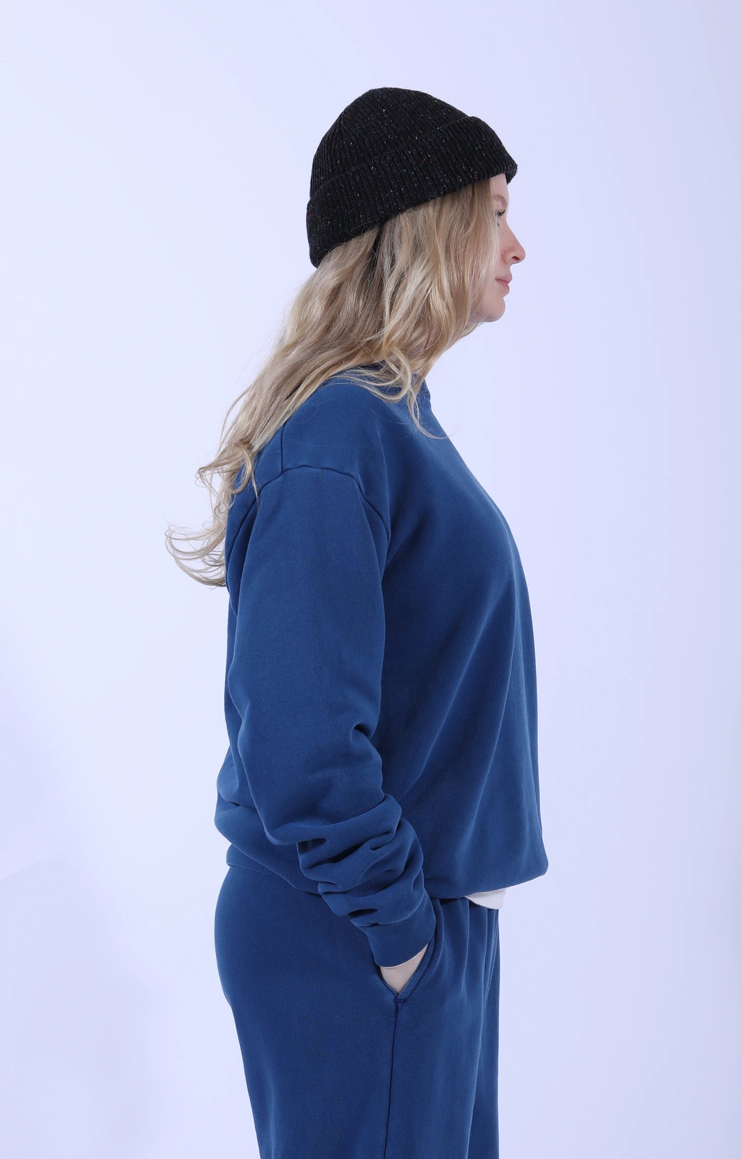 8oz New Crew Sweatshirt True Blue