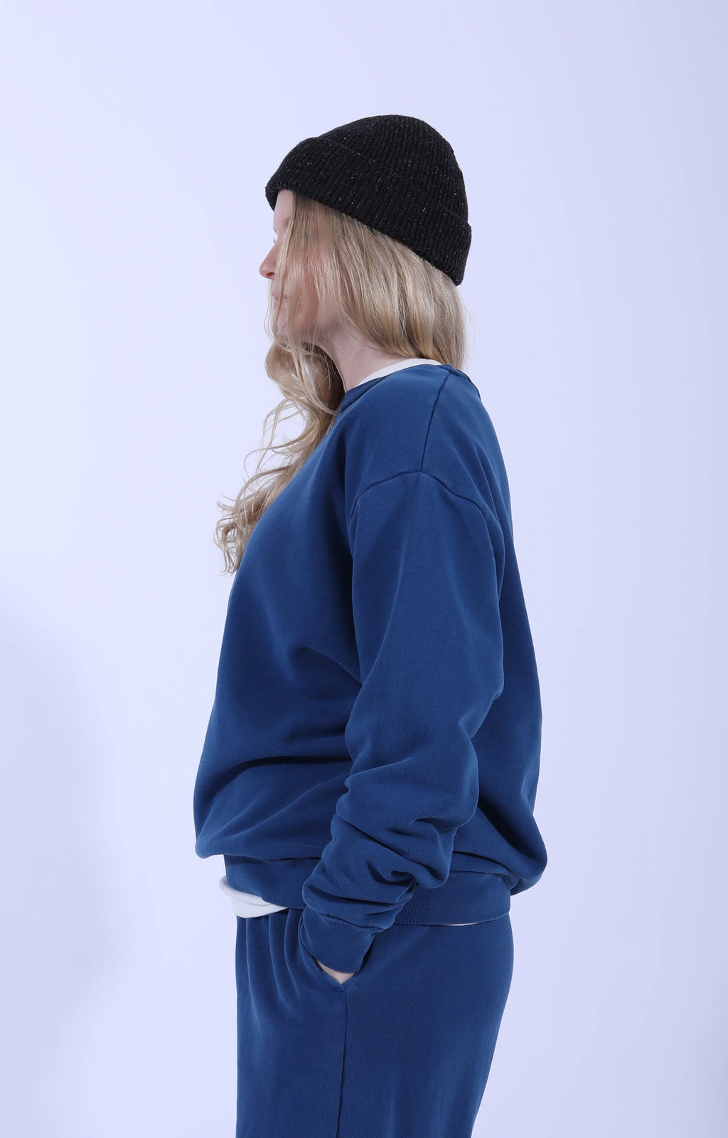 8oz New Crew Sweatshirt True Blue