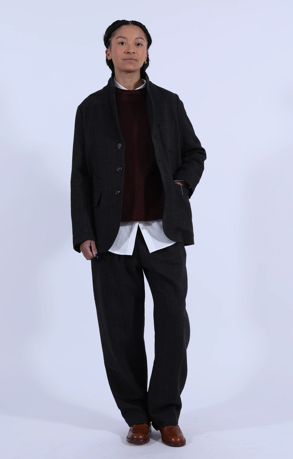 Modula Shirt Poplin White