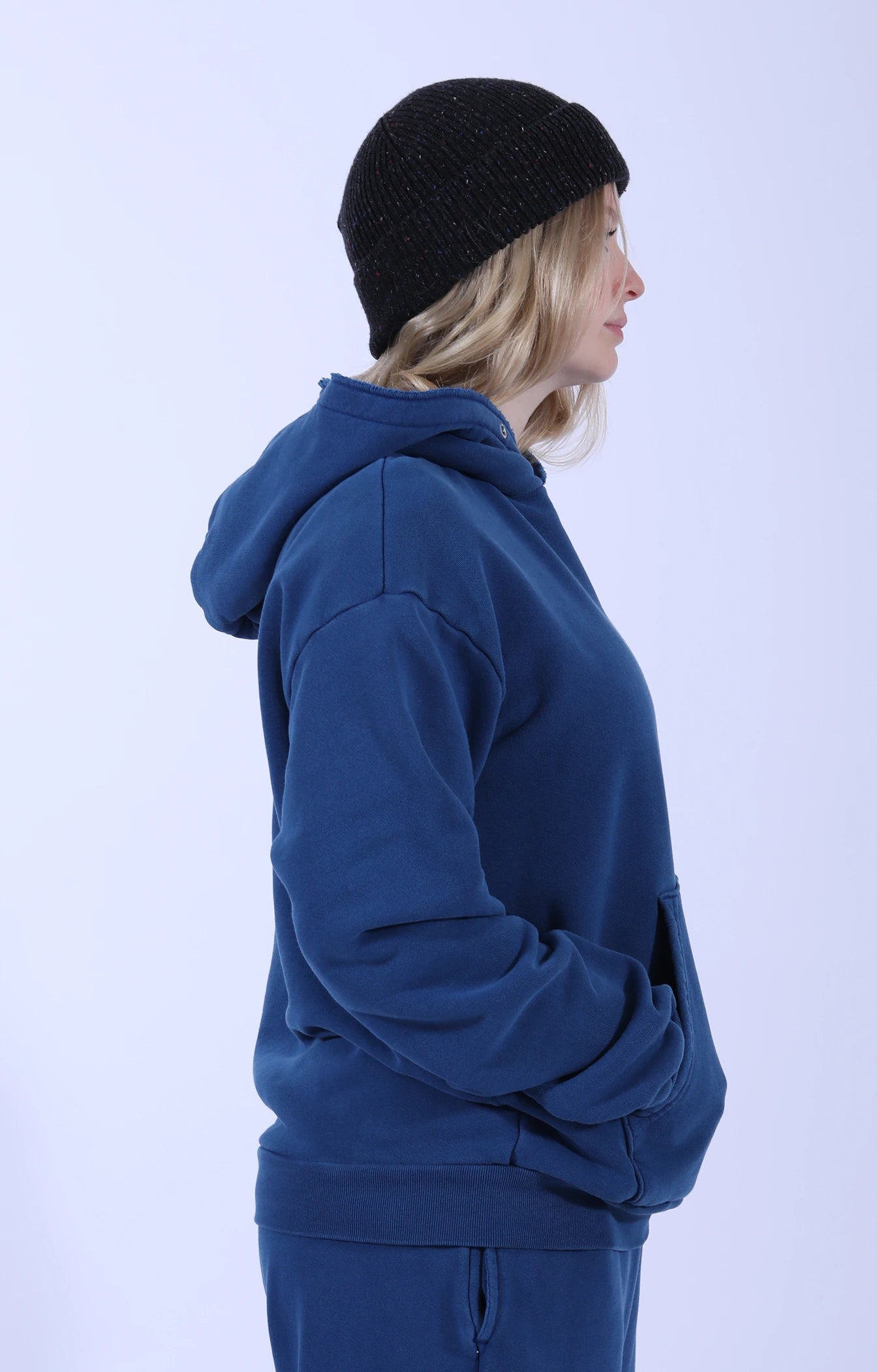 8oz New Hoodie True Blue