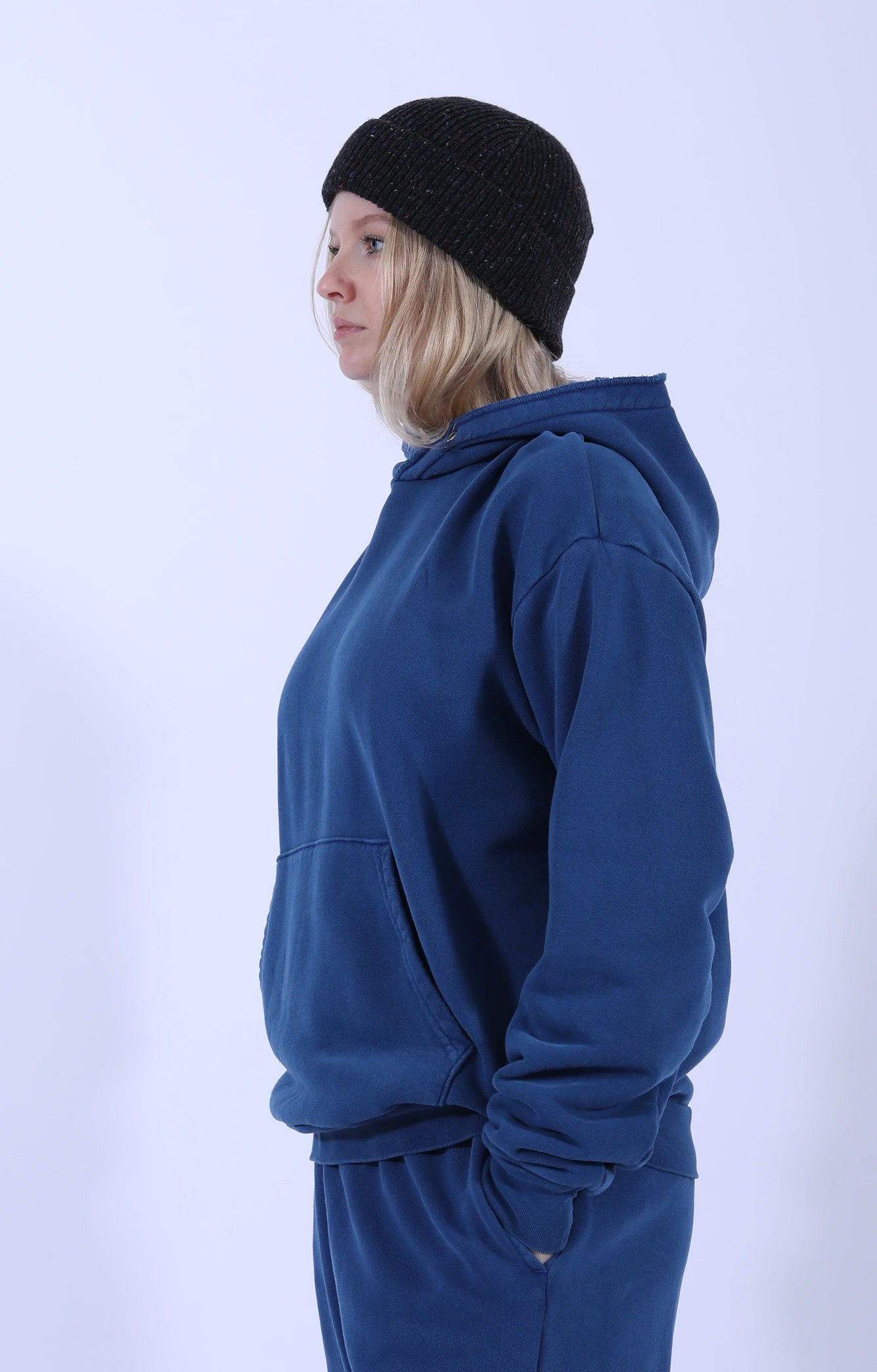 8oz New Hoodie True Blue