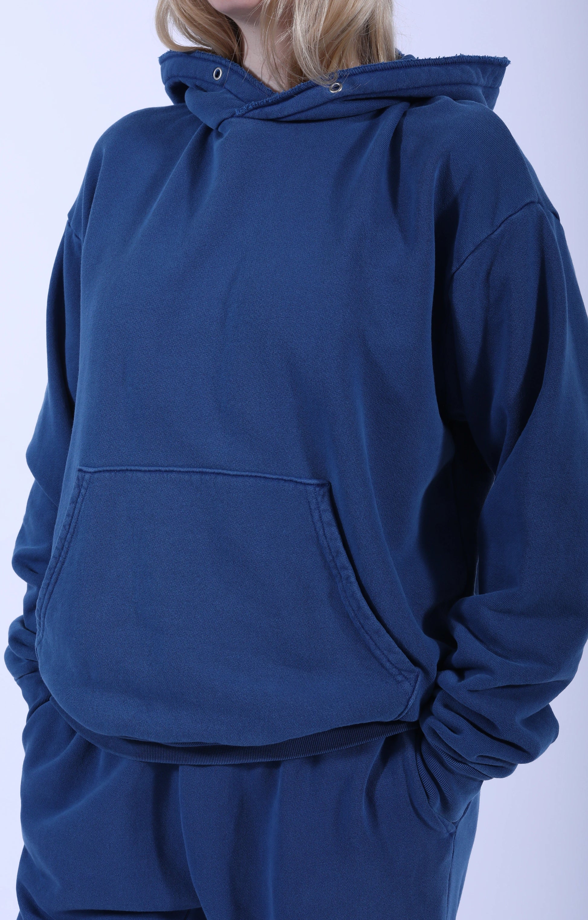 8oz New Hoodie True Blue