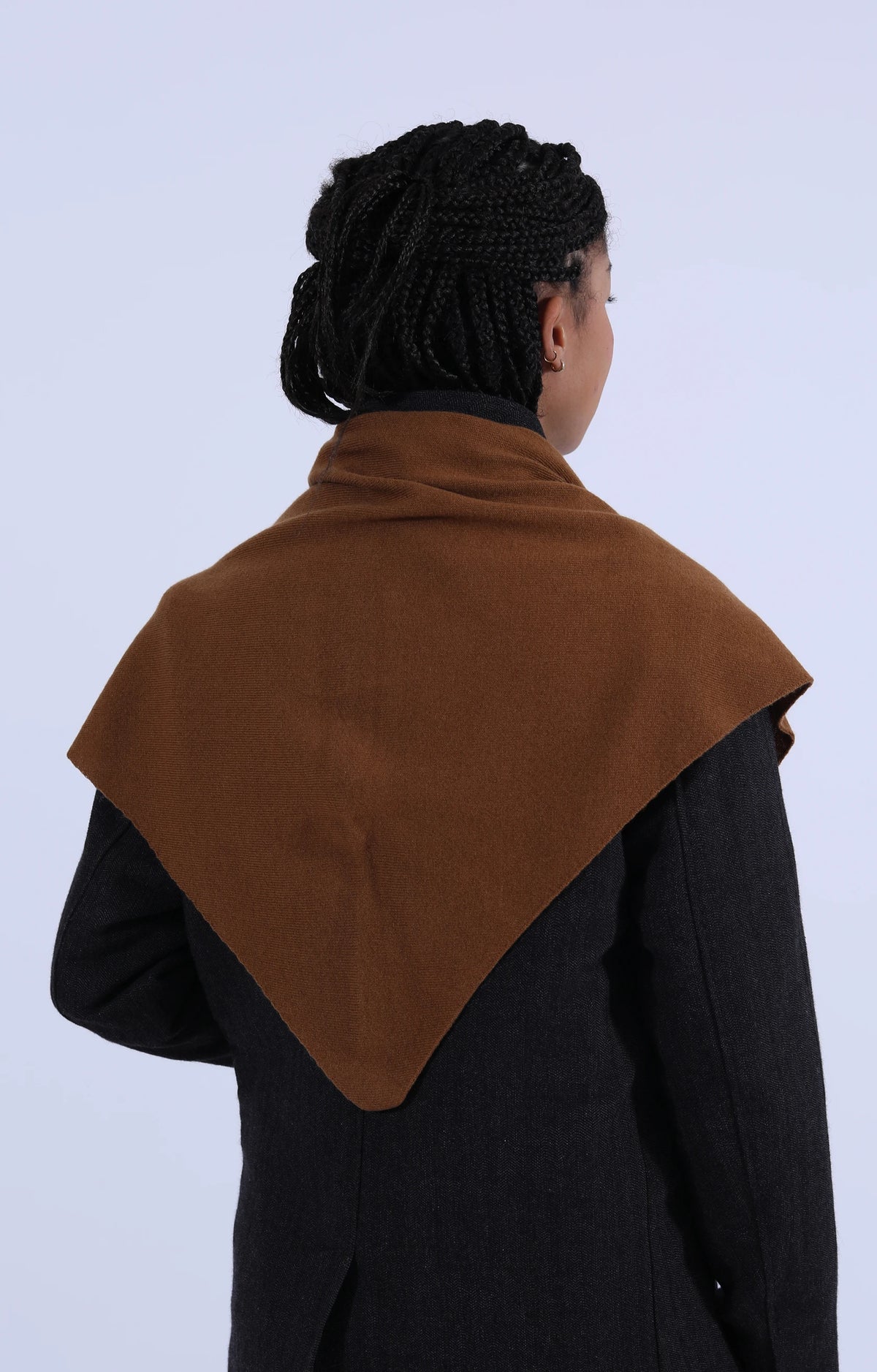 Cashmere Neckerchief Vintage Vicuna