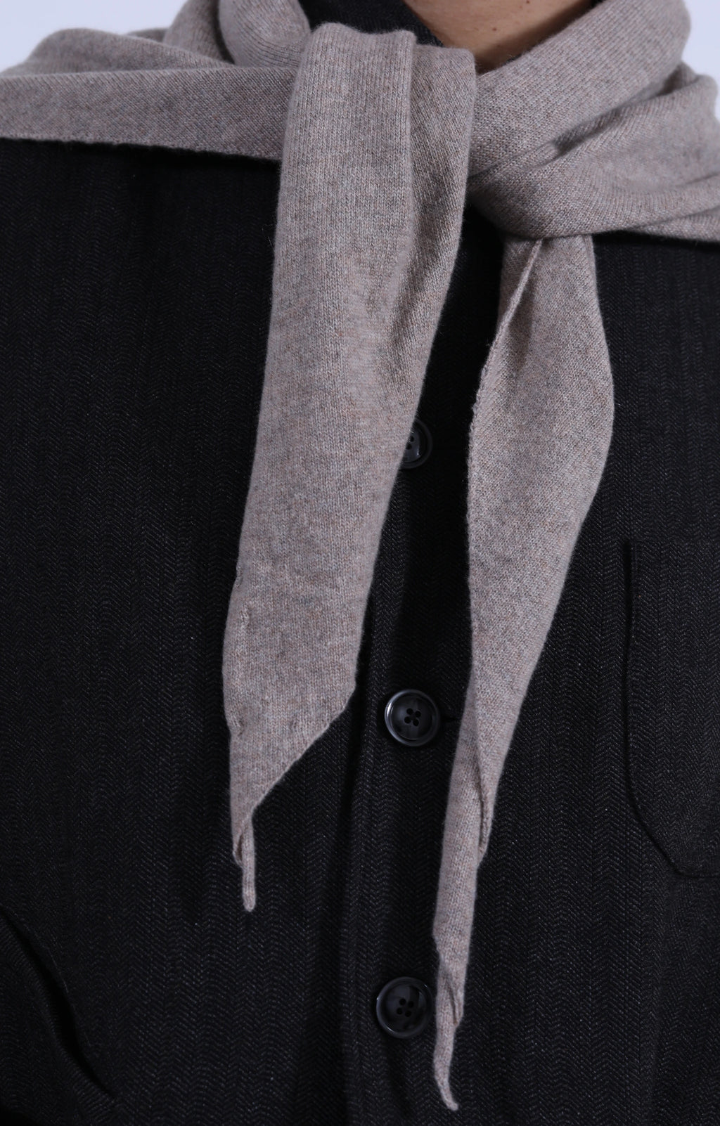Cashmere Neckerchief Moondust