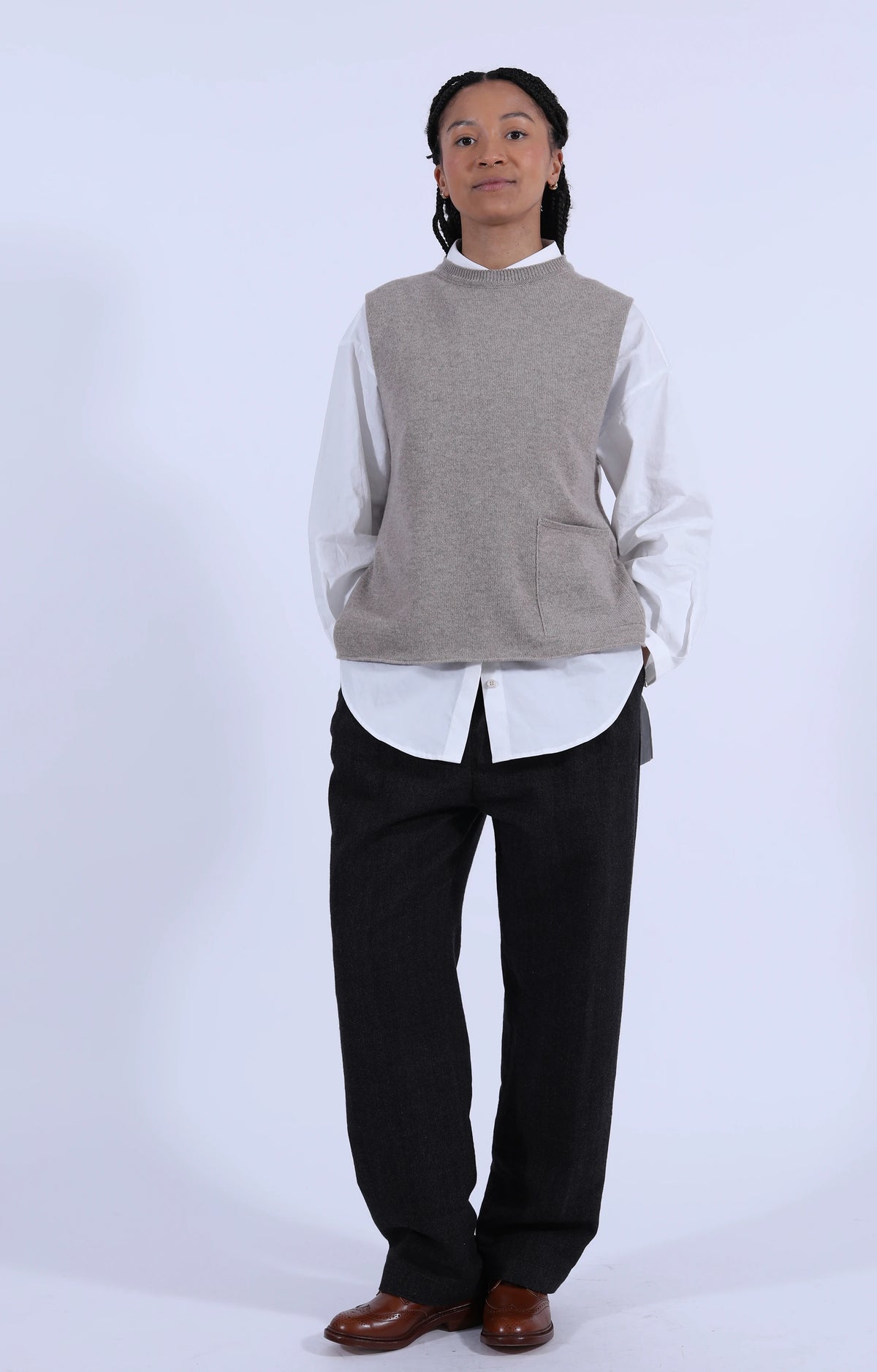 Tabard Vest w/ Pocket Moondust