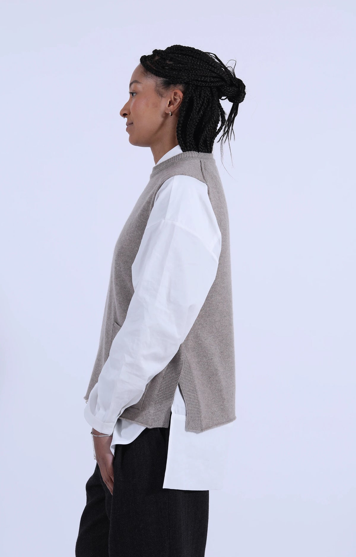 Tabard Vest w/ Pocket Moondust
