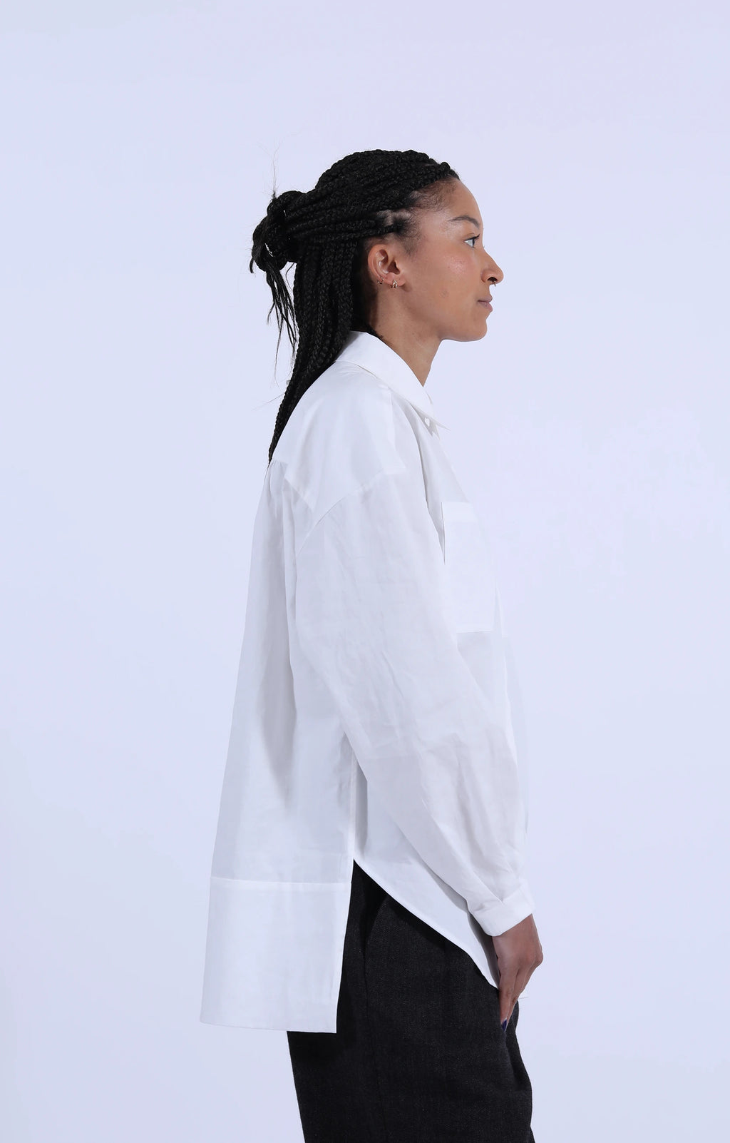 Modula Shirt Poplin White