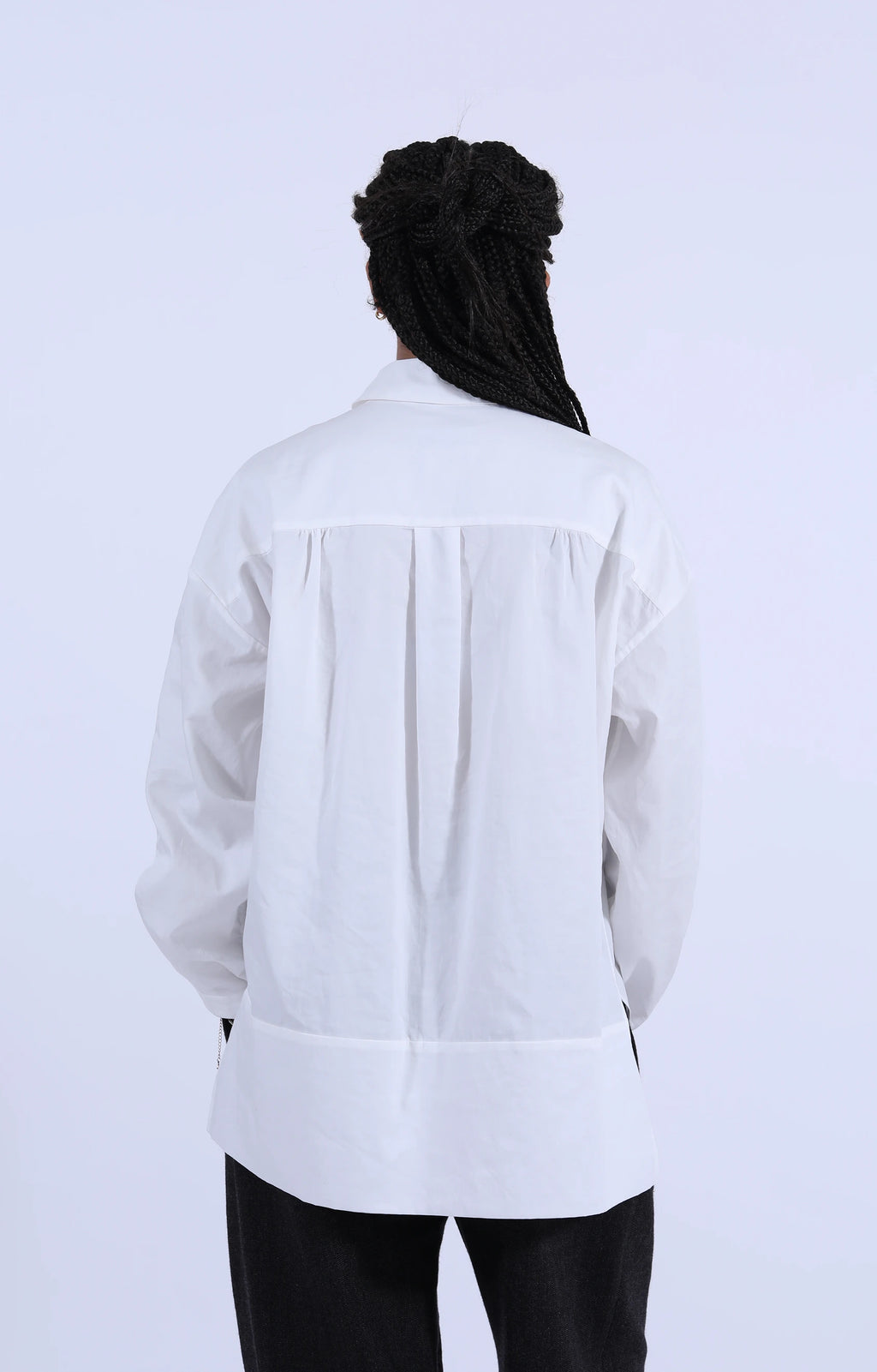 Modula Shirt Poplin White