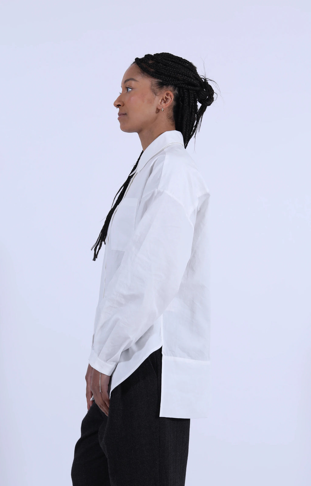 Modula Shirt Poplin White