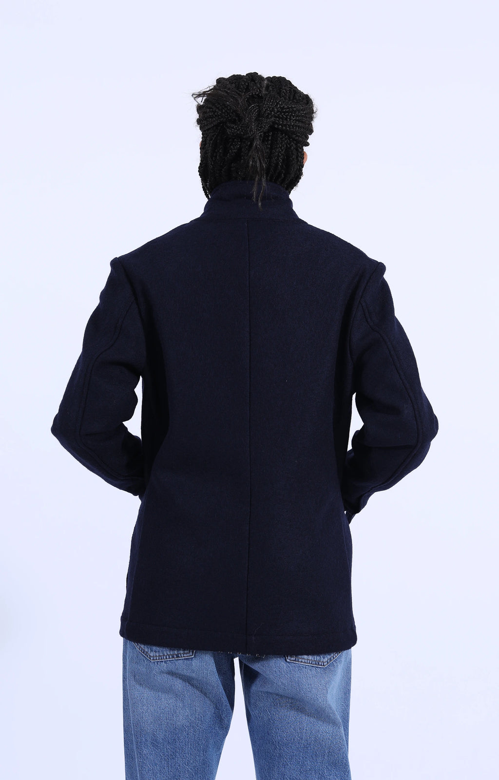 Mila Knit Jacket Wool Blue