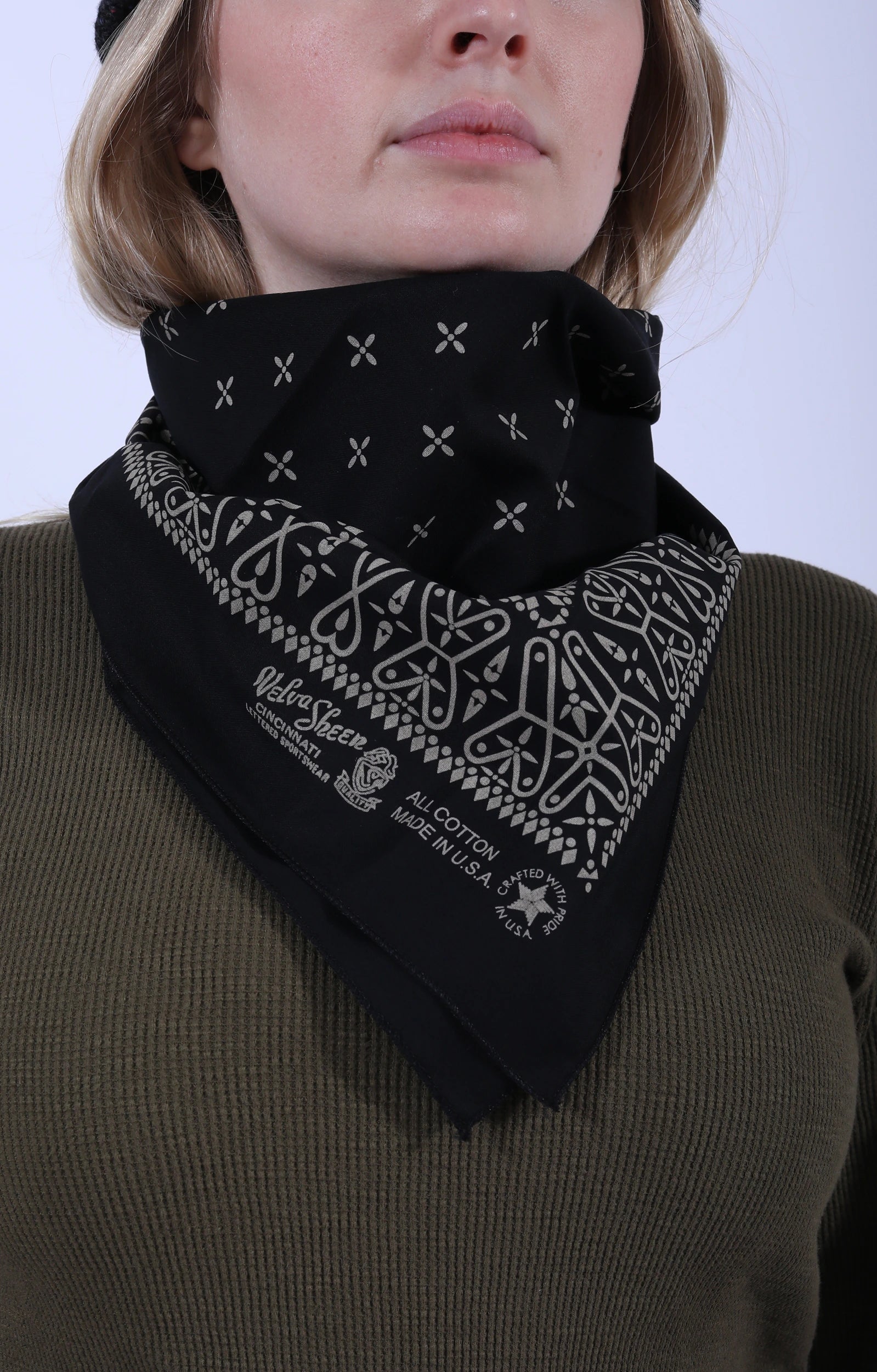 Bandana Cross Black