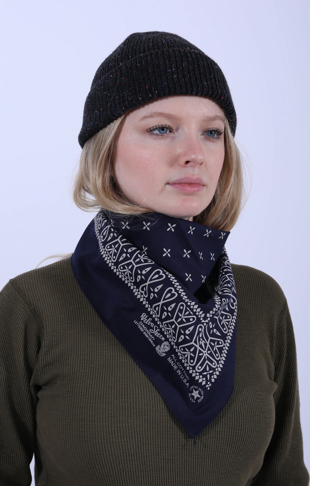Bandana Cross Navy