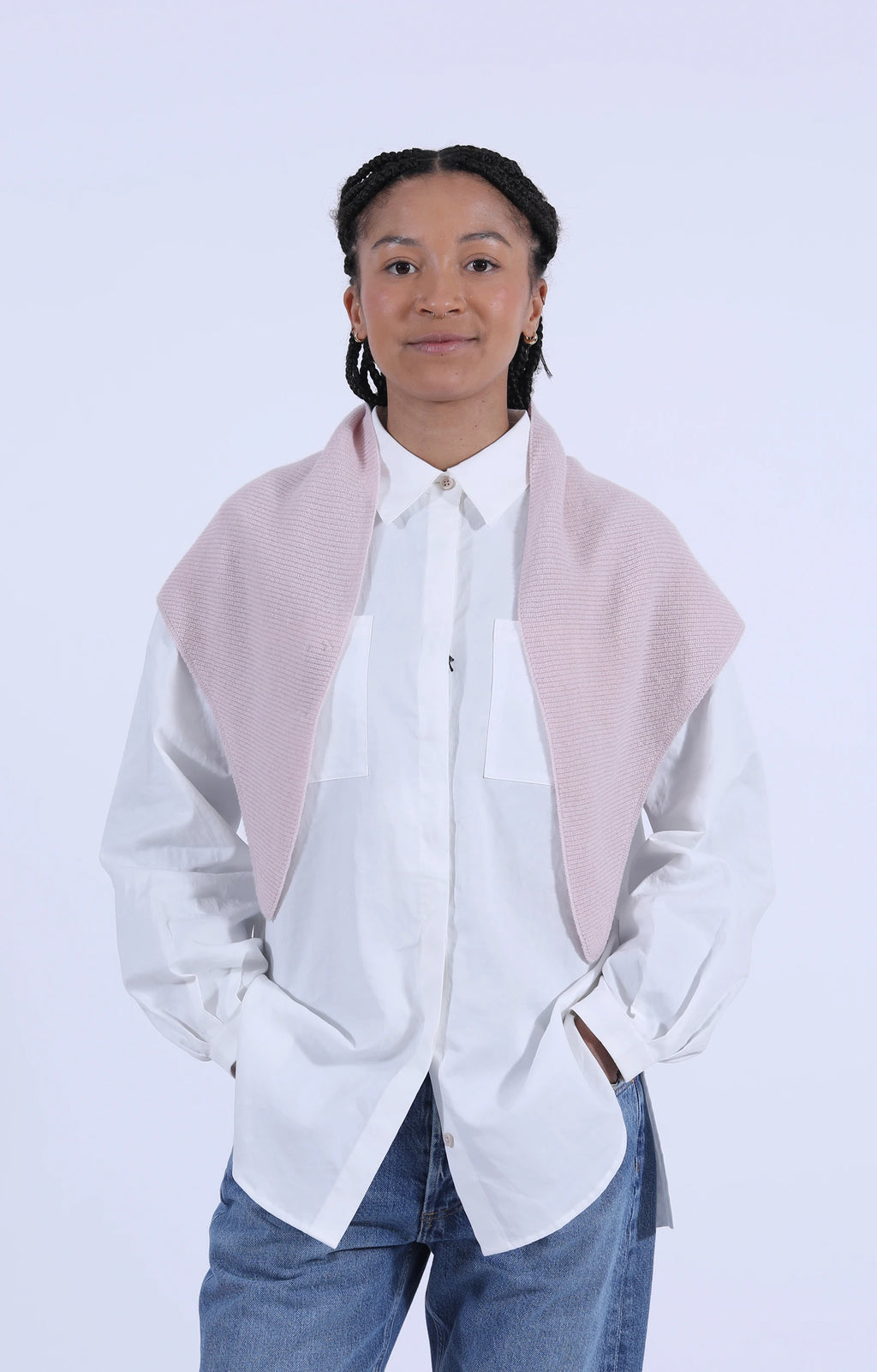 Cashmere Foulard Cherry Blossom