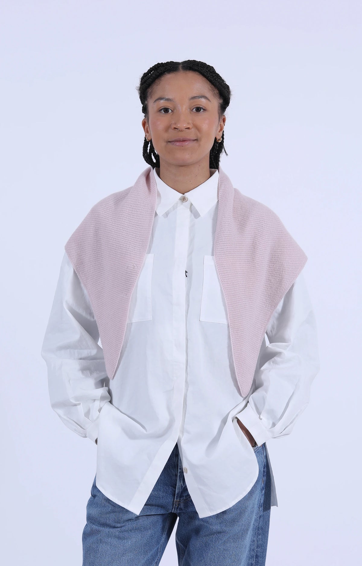 Cashmere Foulard Cherry Blossom