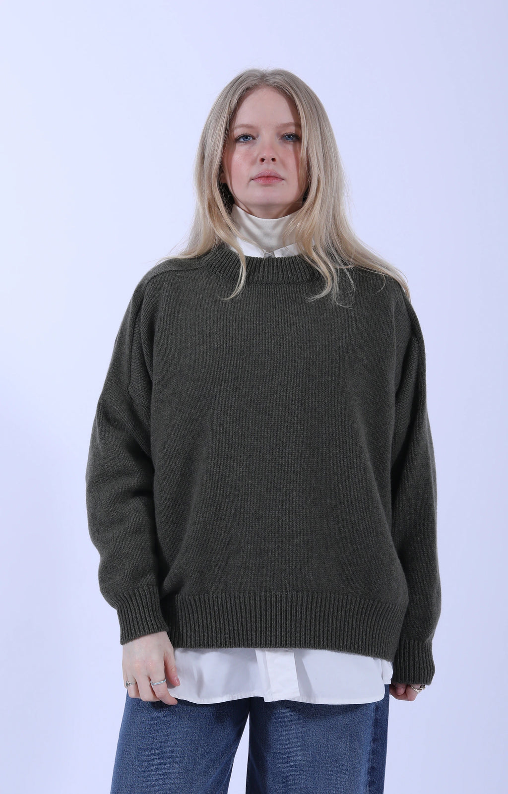 Meri Saddle Crew Jumper Borneo